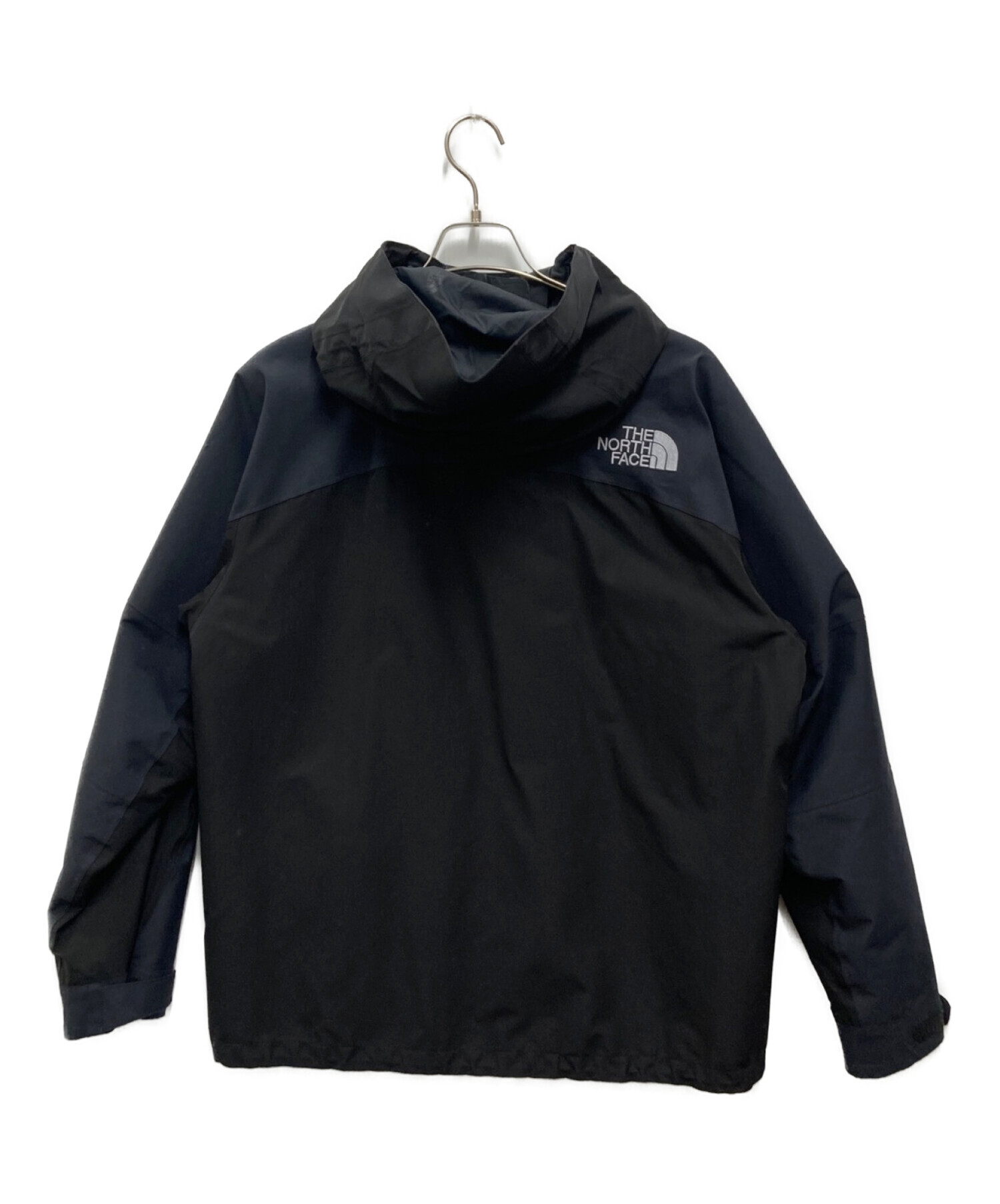 THE NORTH FACE (ザ ノース フェイス) MOUNTAIN JACKET SUMMIT SERIES ネイビー×ブラック サイズ:L