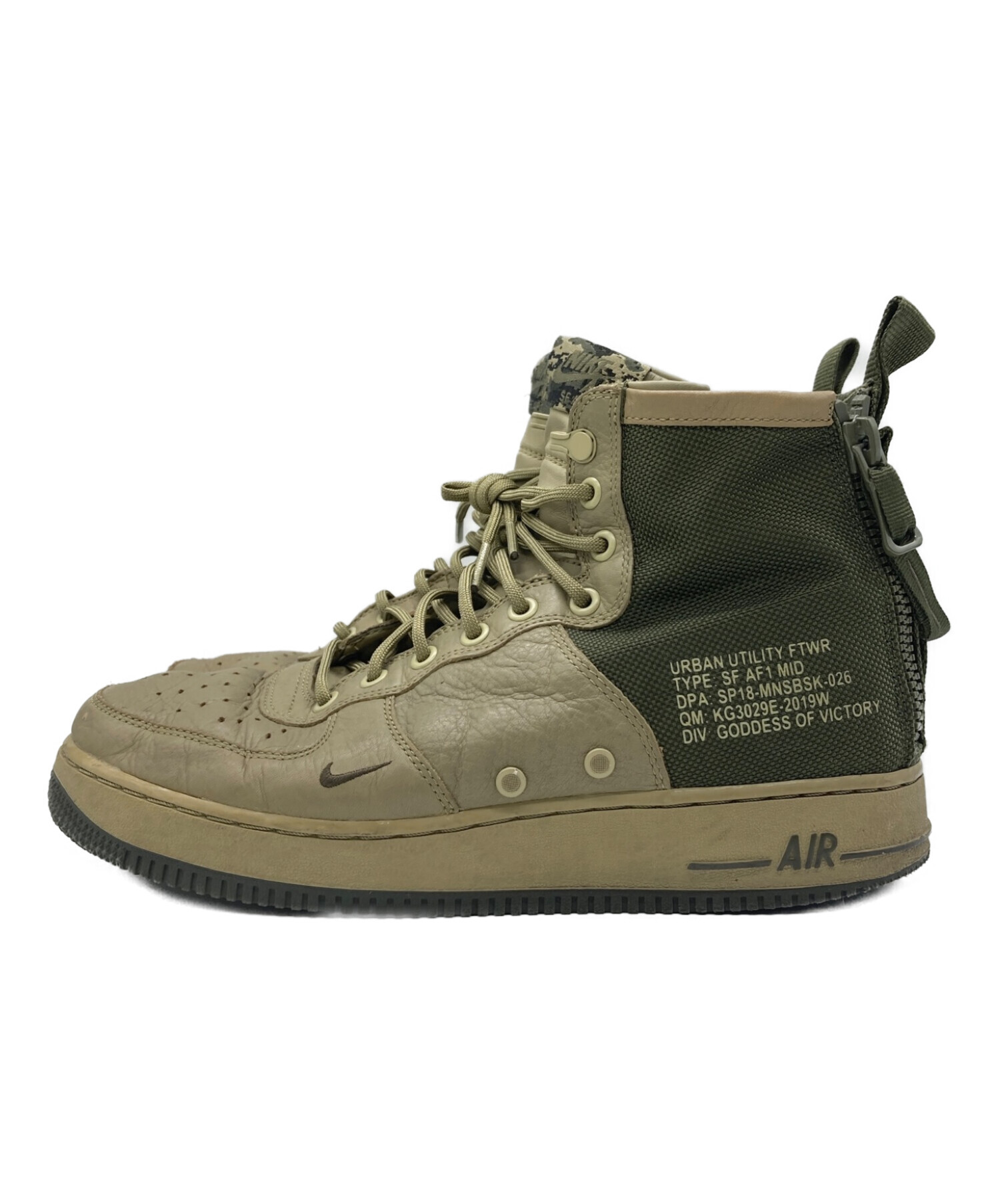 NIKE (ナイキ) Air Force 1 Mid Special Field カーキ サイズ:27cm（US9）