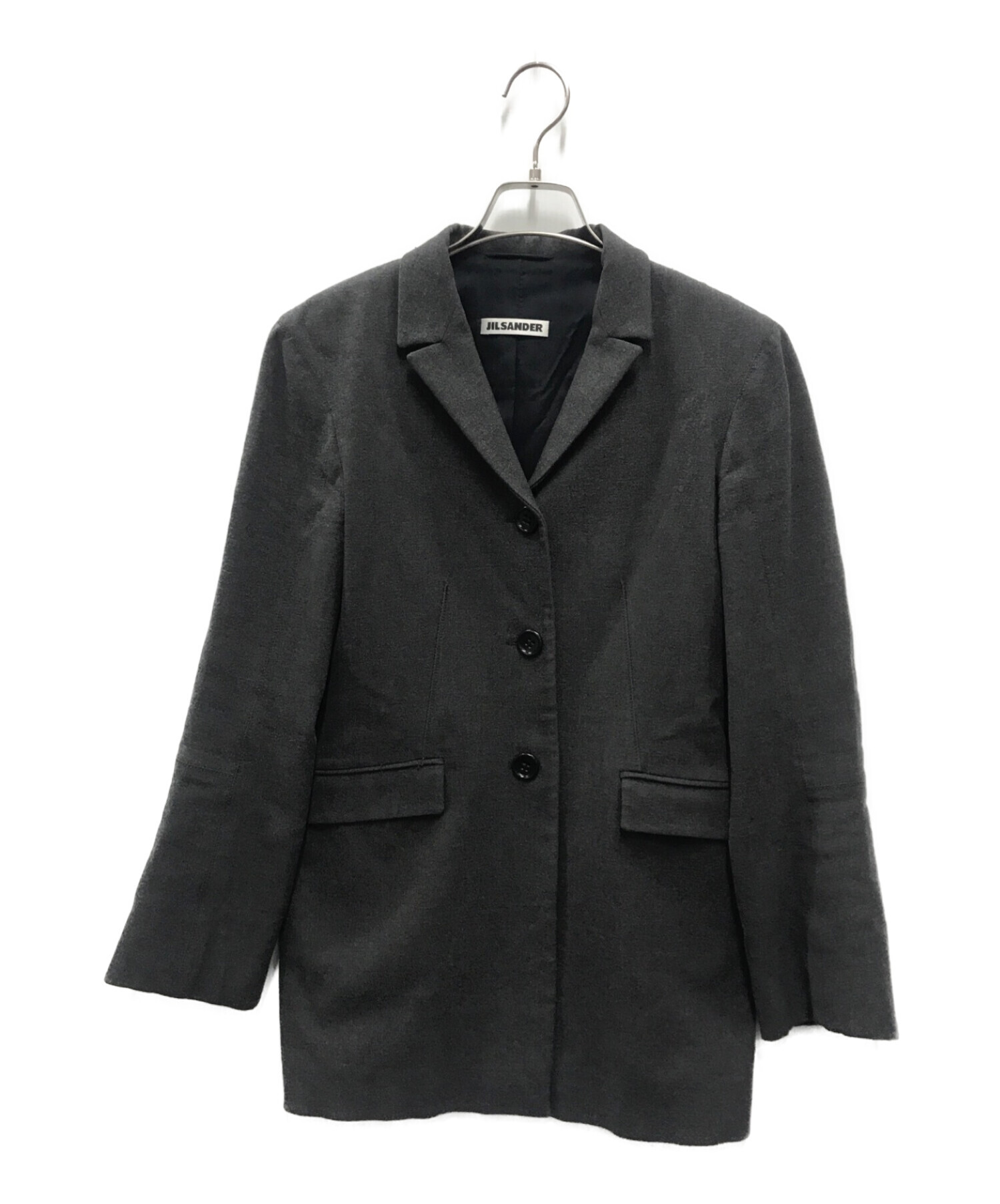 中古・古着通販】JIL SANDER (ジルサンダー) 3Bジャケット グレー