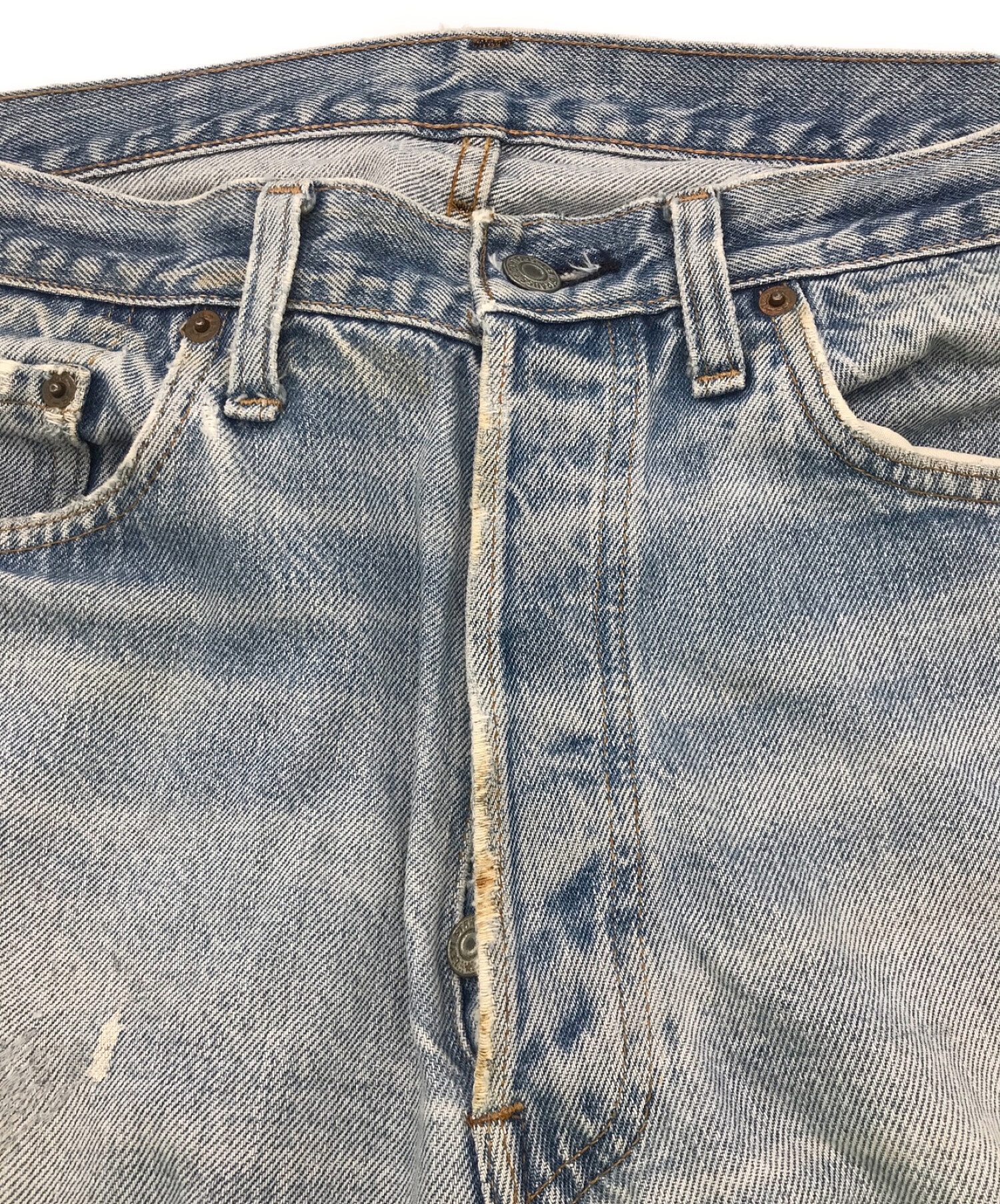 中古・古着通販】LEVI'S (リーバイス) 66後期501デニムパンツ ブルー