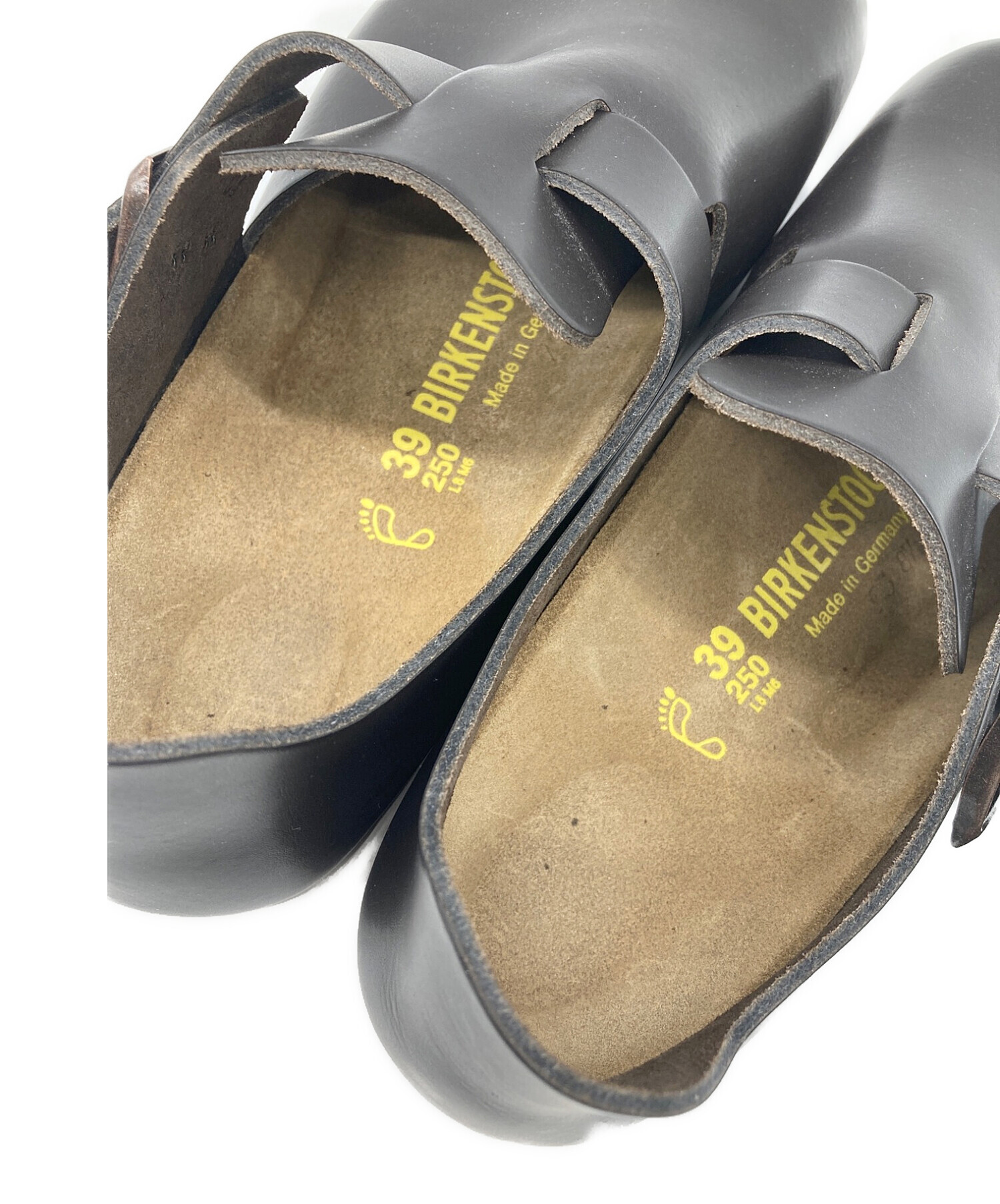 BIRKENSTOCK (ビルケンシュトック) LONDONレザーサンダル ブラウン サイズ:25cm