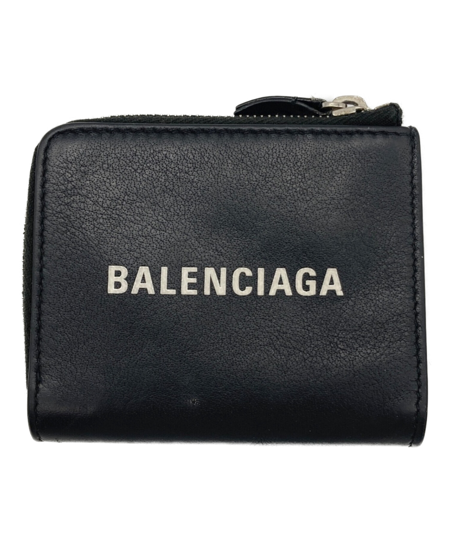 BALENCIAGA (バレンシアガ) レザーコインケース ブラック