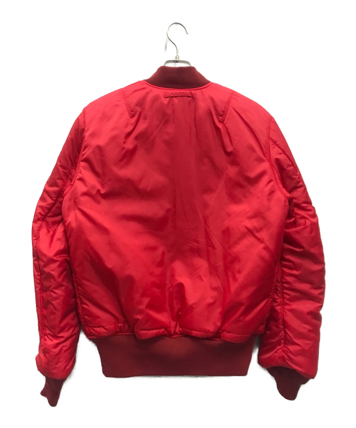 ALPHA (アルファ) NASA APOLLO MA-1 JACKET レッド サイズ:XL