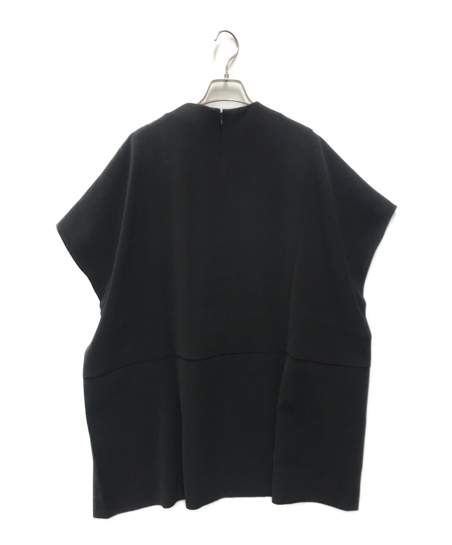 中古・古着通販】ENFOLD (エンフォルド) Square Tie PULLOVER ブラック