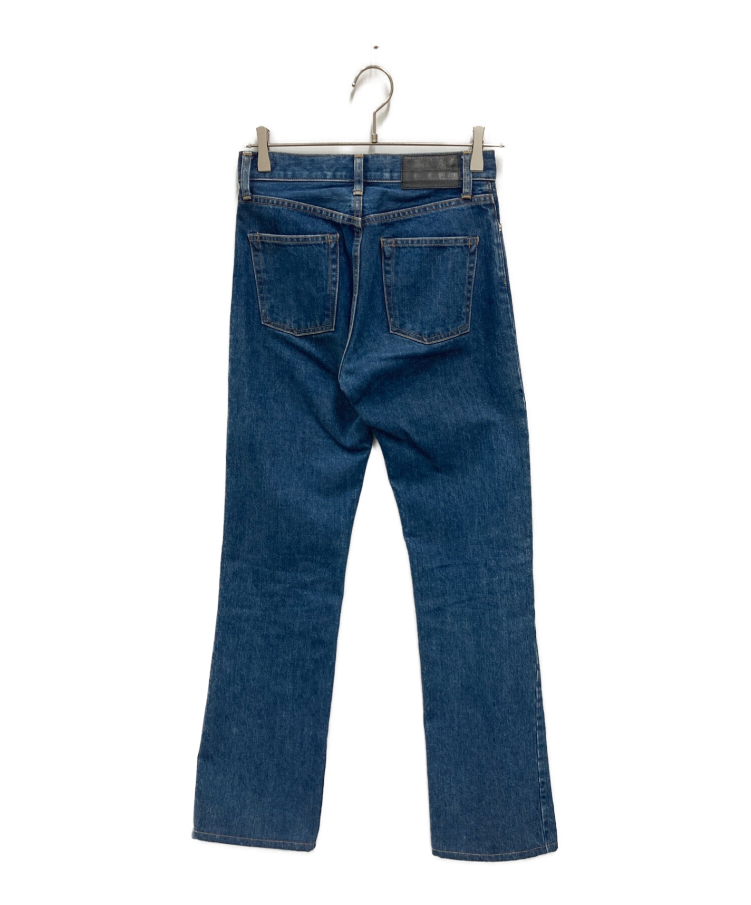 JOHN LAWRENCE SULLIVAN (ジョンローレンスサリバン) Washed Denim Slited Pants インディゴ サイズ:S