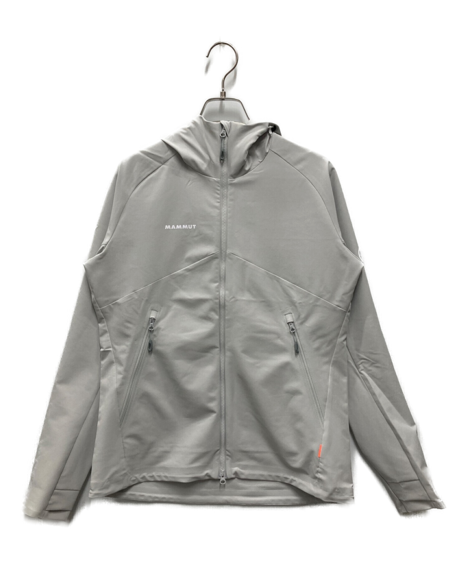 MAMMUT (マムート) Macun 2.0 SO Hooded Jacket グレー サイズ:S