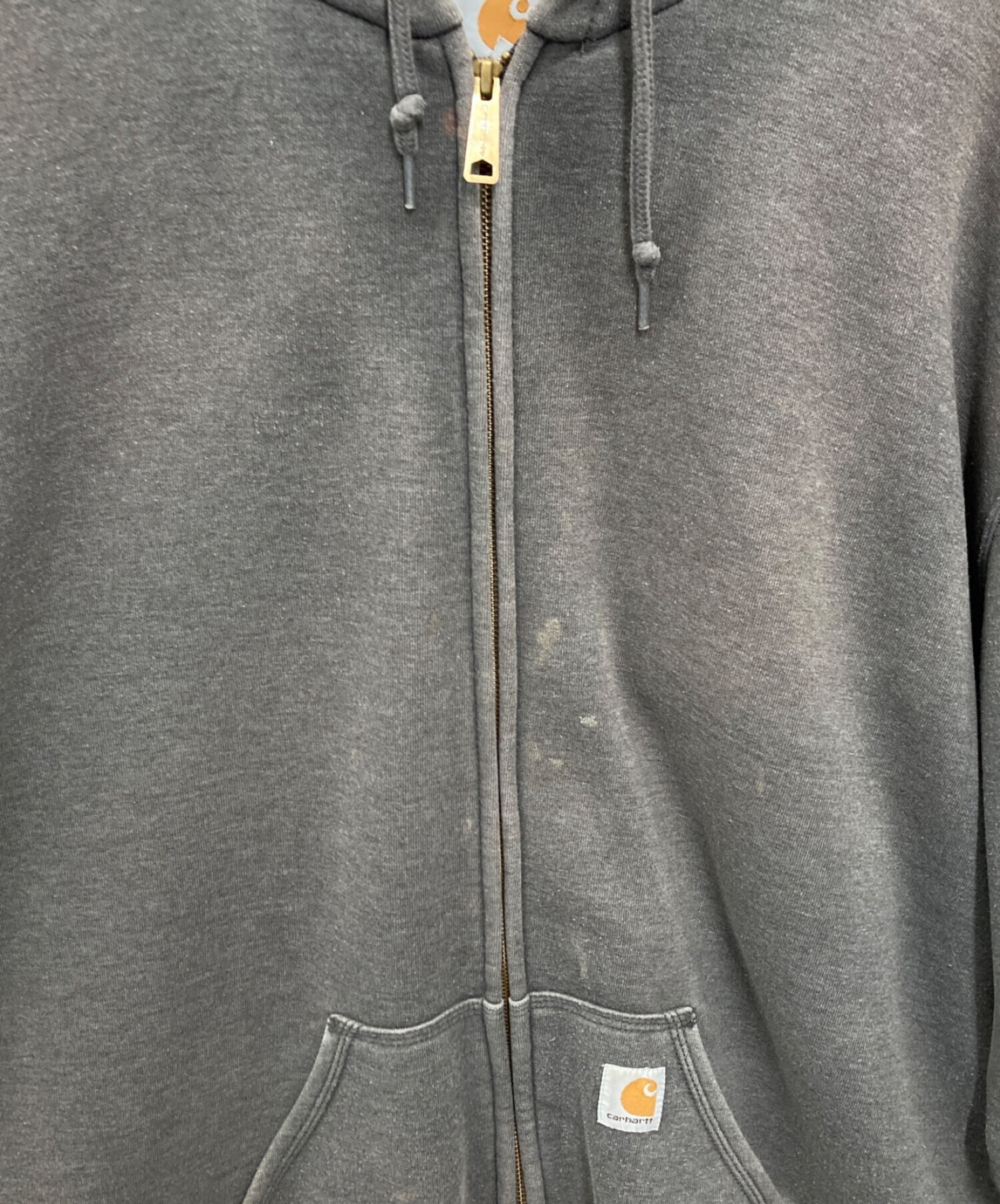 CarHartt (カーハート) ジップパーカー グレー サイズ:2XL