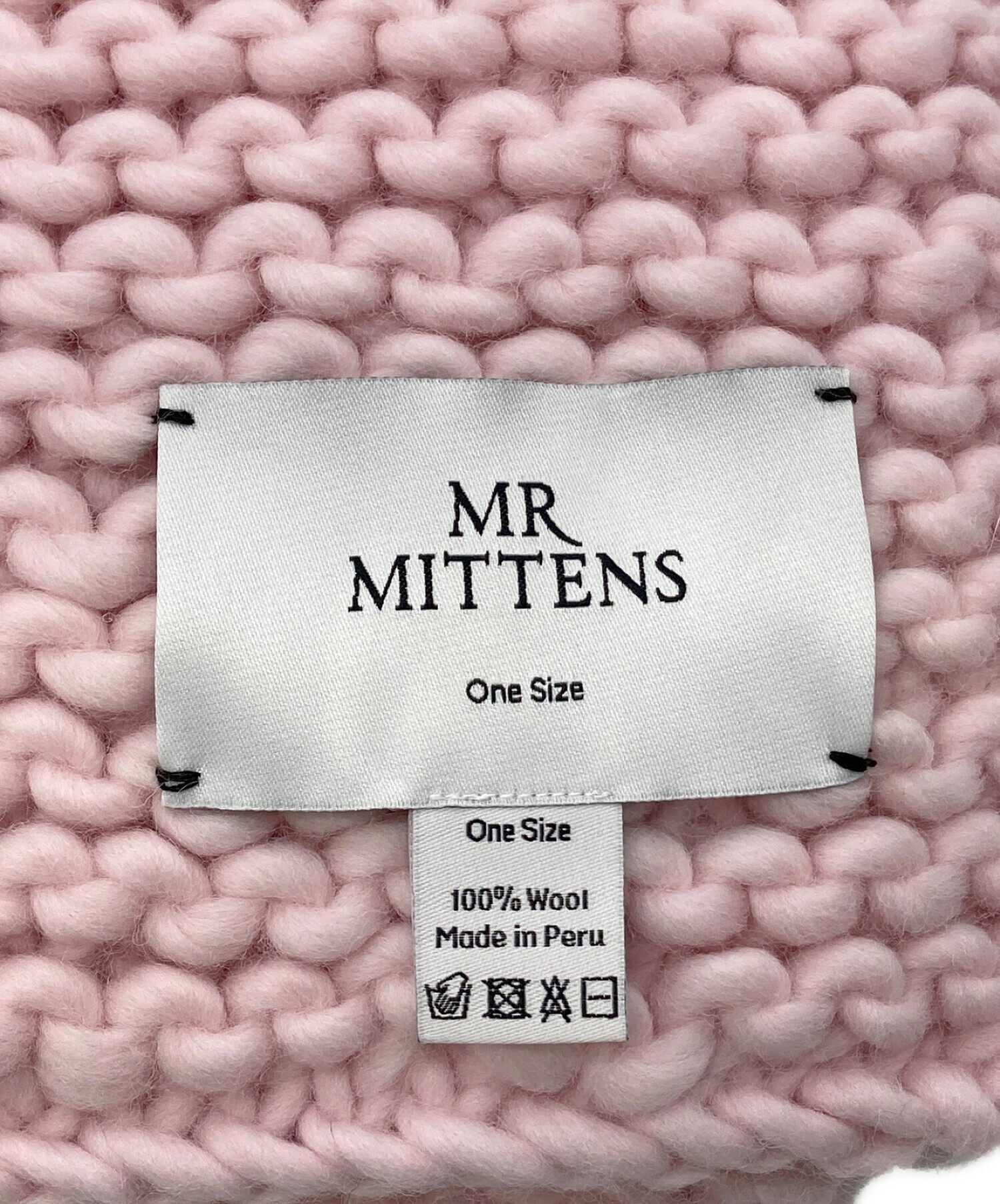 Mr.Mittens (ミスターミトンズ) マフラー ピンク