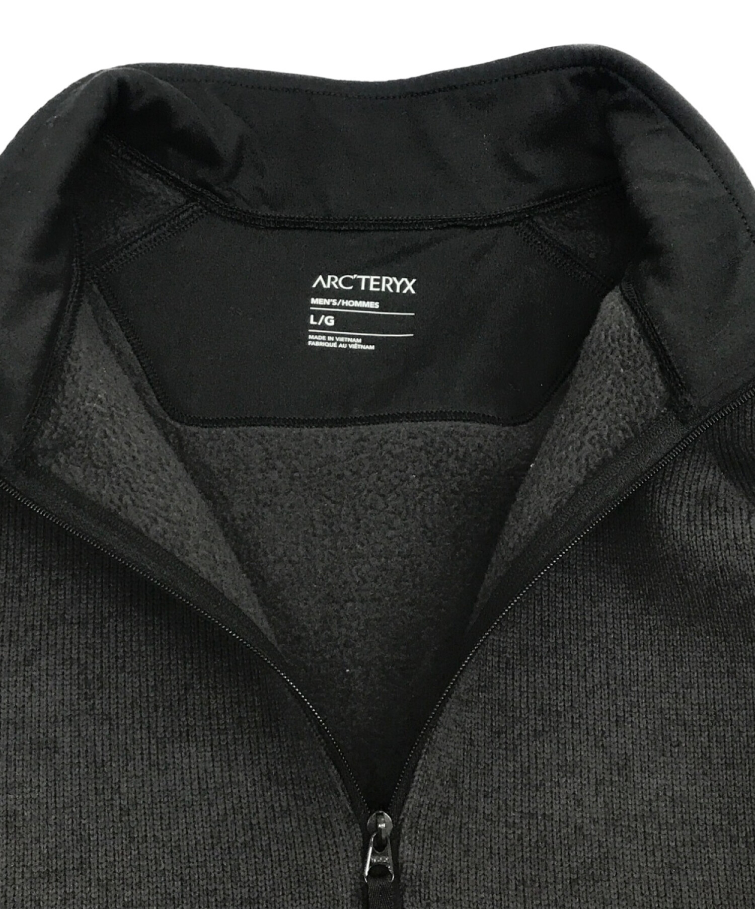 ARC'TERYX (アークテリクス) コバート ハーフジップネック グレー サイズ:L