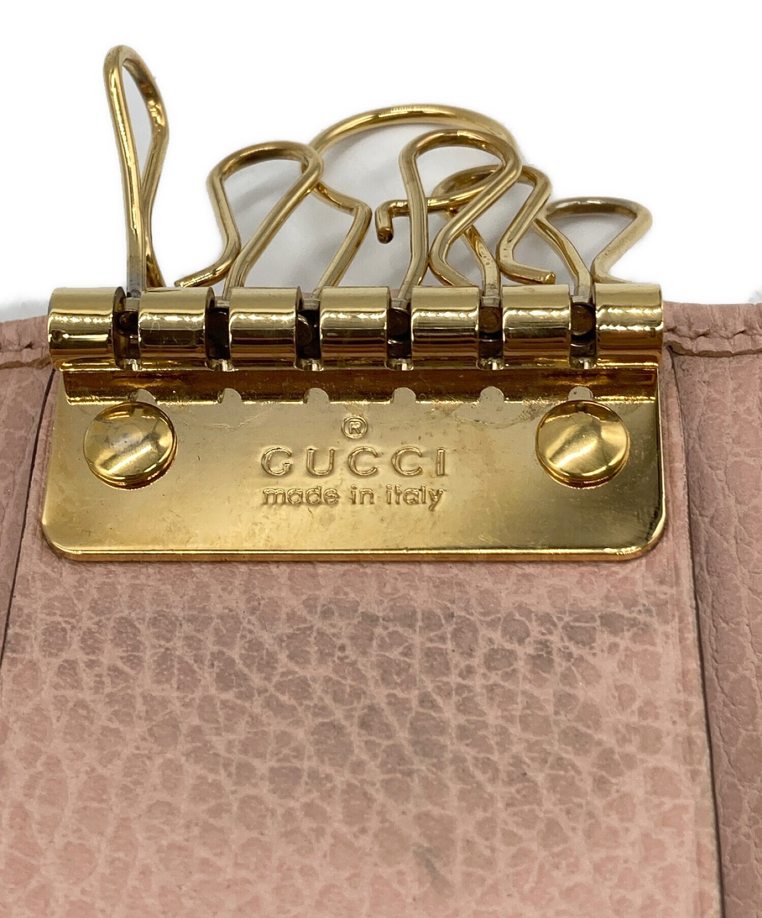 中古・古着通販】GUCCI (グッチ) キーケース ピンク｜ブランド・古着