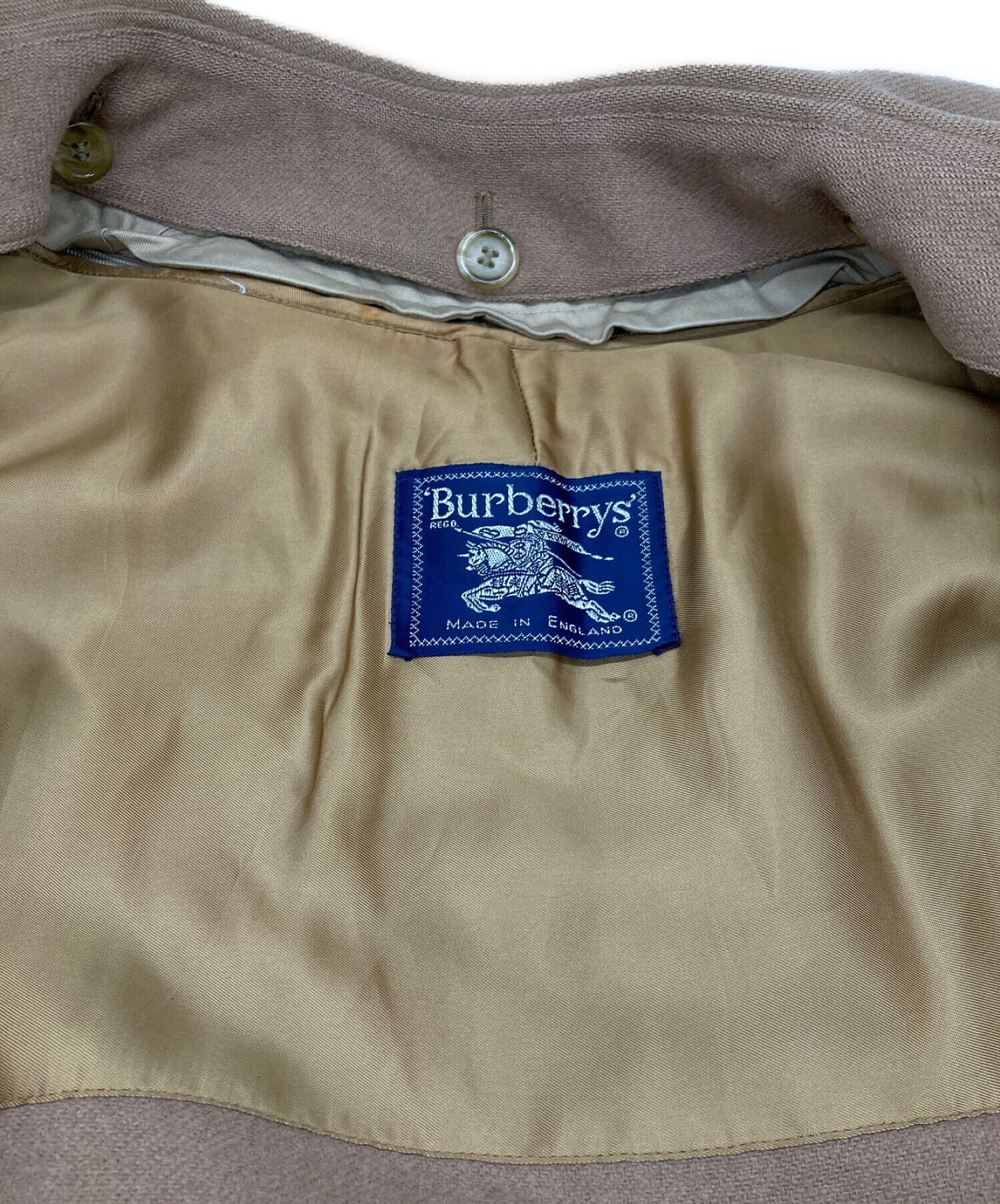 中古・古着通販】Burberry's (バーバリーズ) 付け襟付き裏ノヴァ