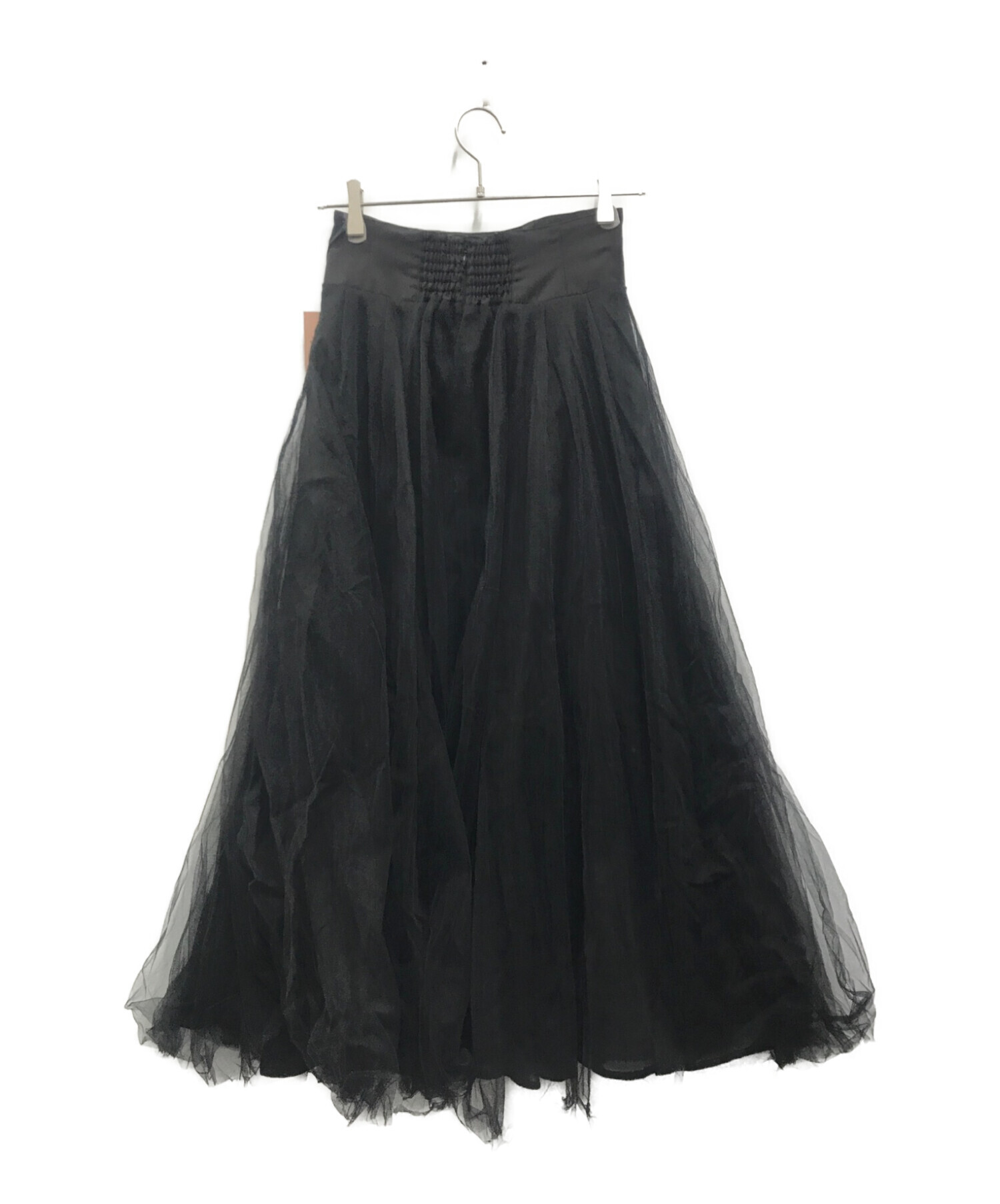eimy istoire (エイミーイストワール) コルセットデザインチュールボリュームスカート ブラック サイズ:M