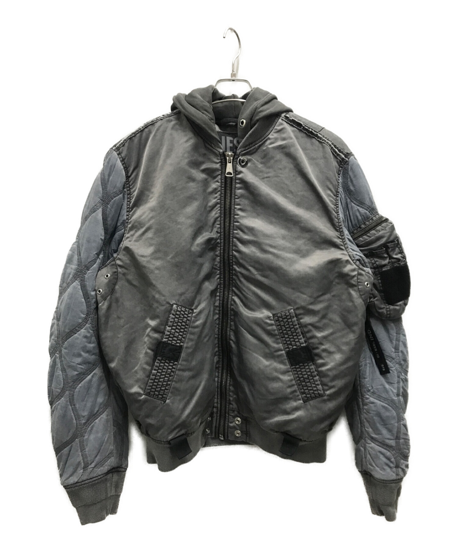 中古・古着通販】DIESEL (ディーゼル) ガーメントダイ加工ボンバー