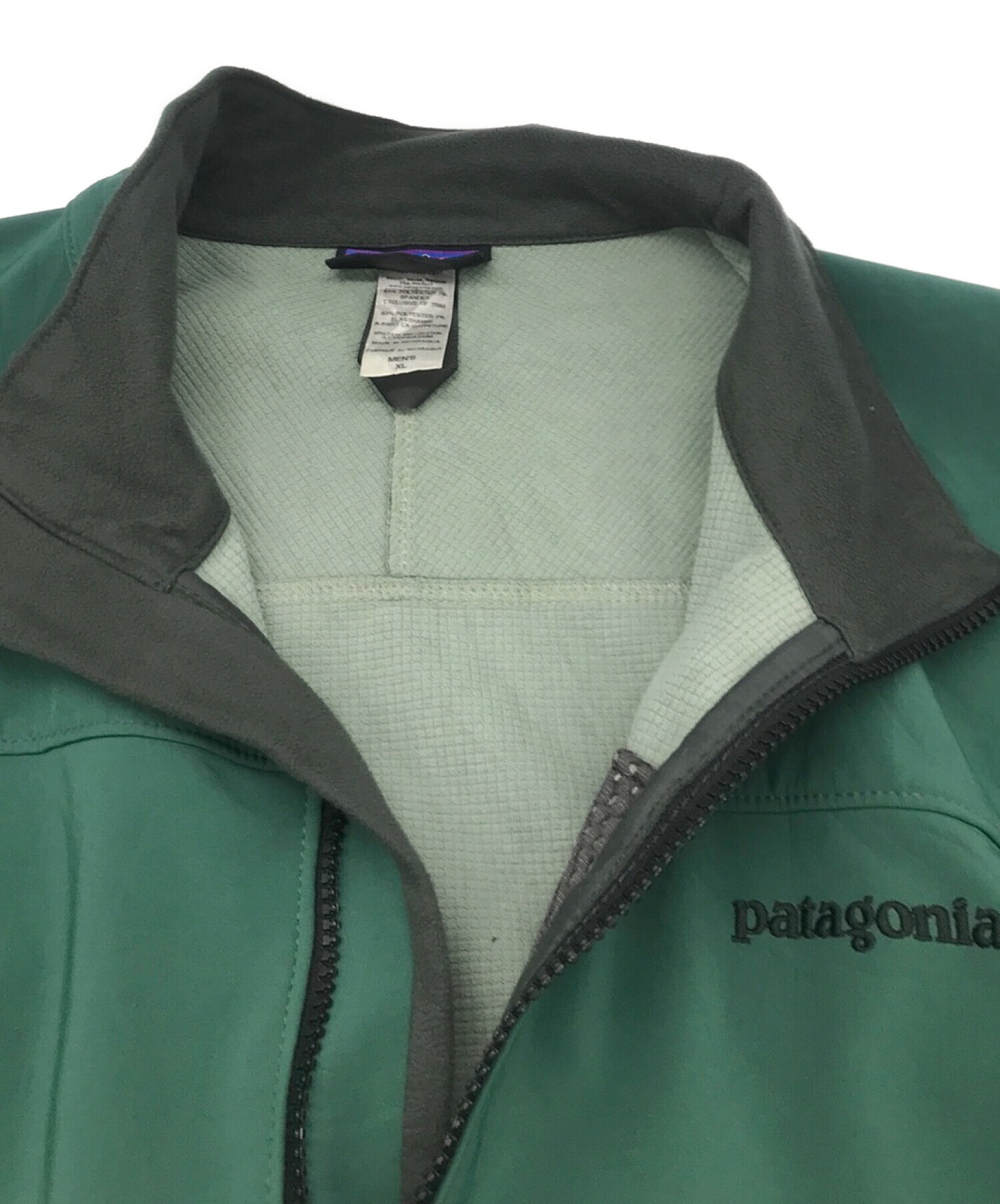 Patagonia (パタゴニア) ソフトシェルジャケット グリーン サイズ:XL