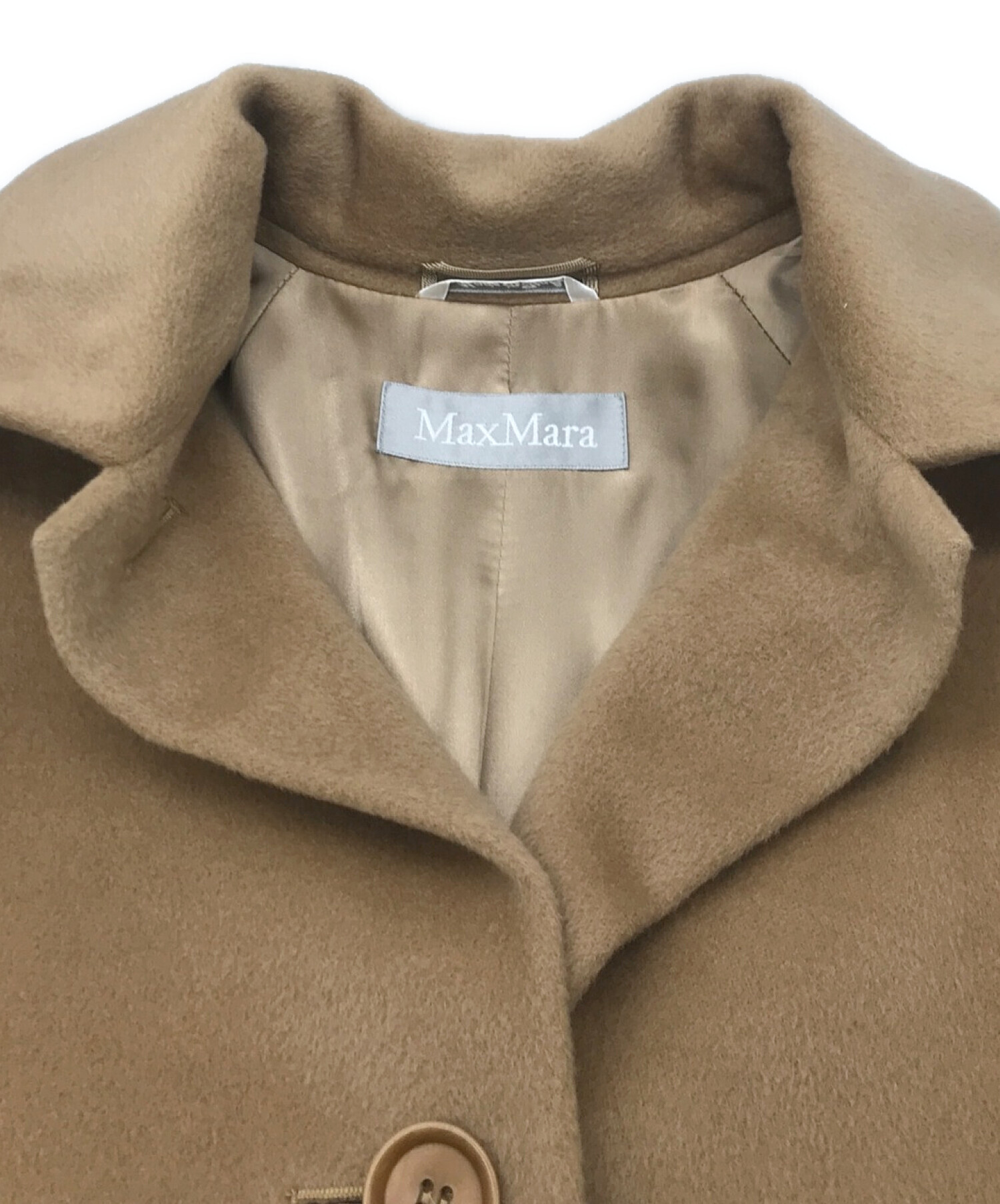 中古・古着通販】MaxMara (マックスマーラ) 付け襟付きウールステン