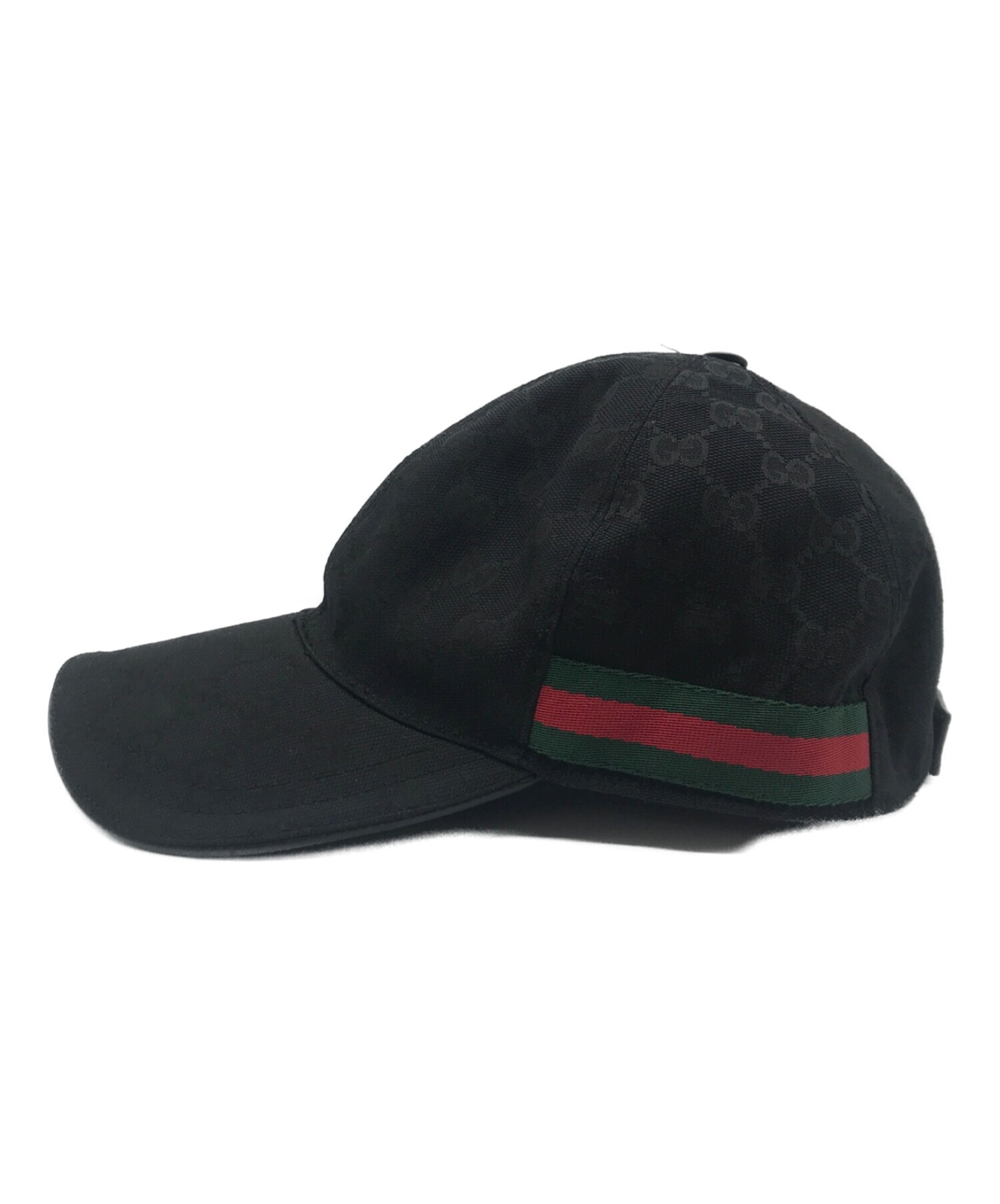 中古・古着通販】GUCCI (グッチ) GGキャンバスベースボールキャップ