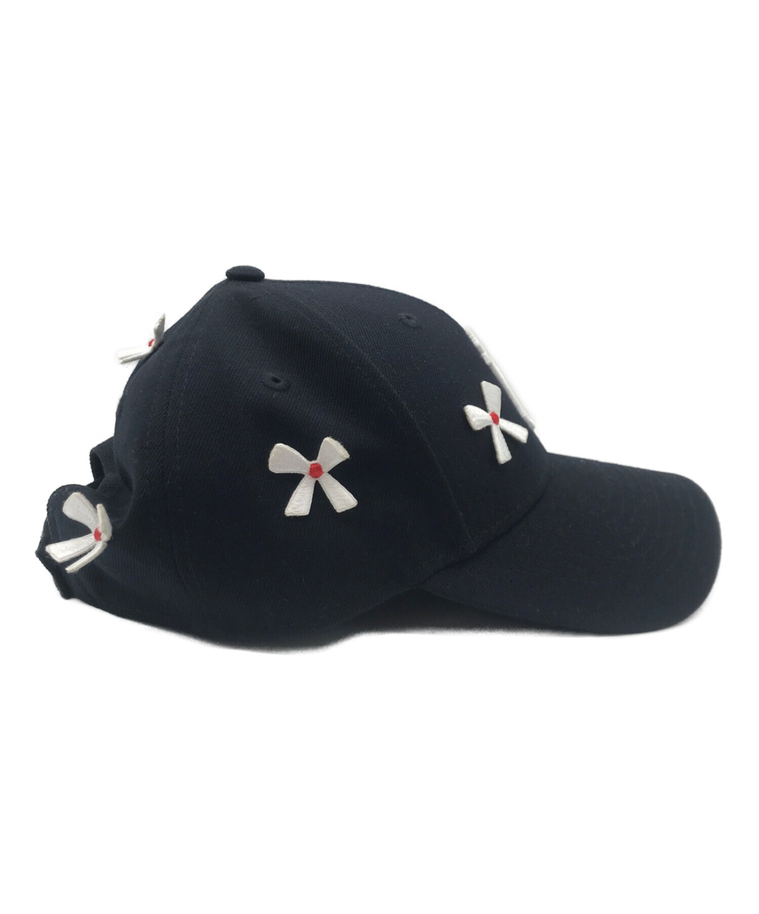 人気お得nickgear ribbon cap BLACK (Rainbow) 帽子