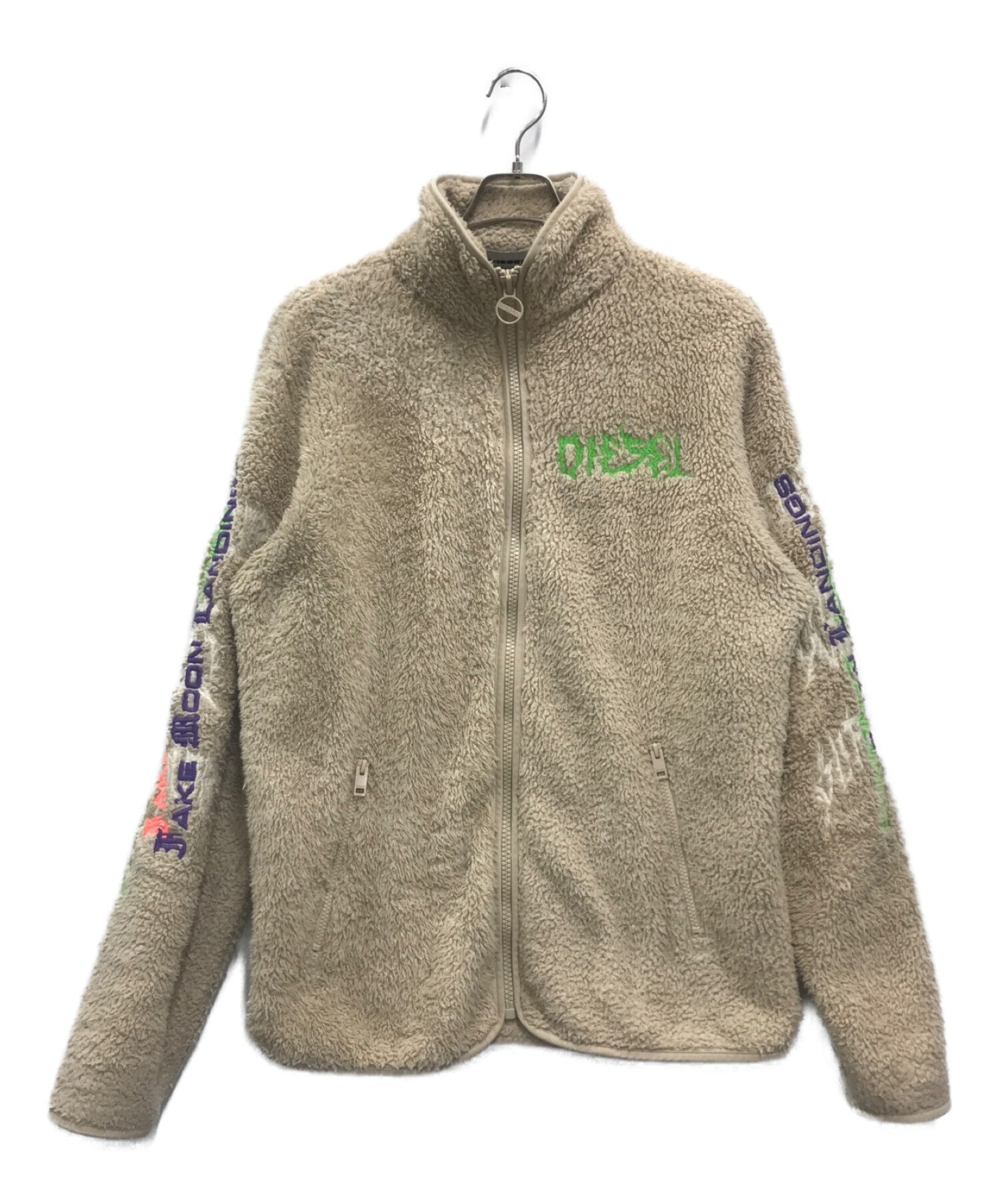 中古・古着通販】DIESEL (ディーゼル) ボアジャケット ベージュ