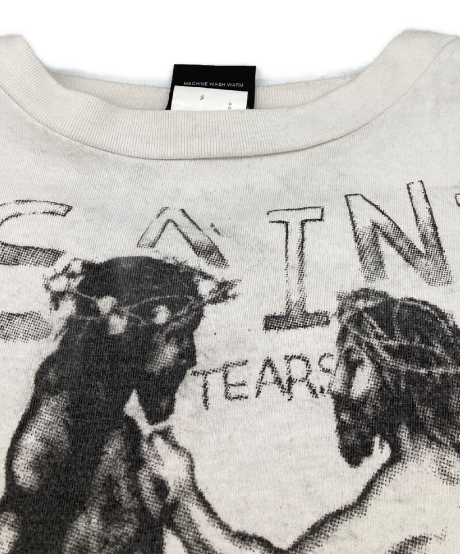 SAINT MICHAEL DENIM TEARS 長袖Tシャツ約59ｃｍ - spacioideal.com