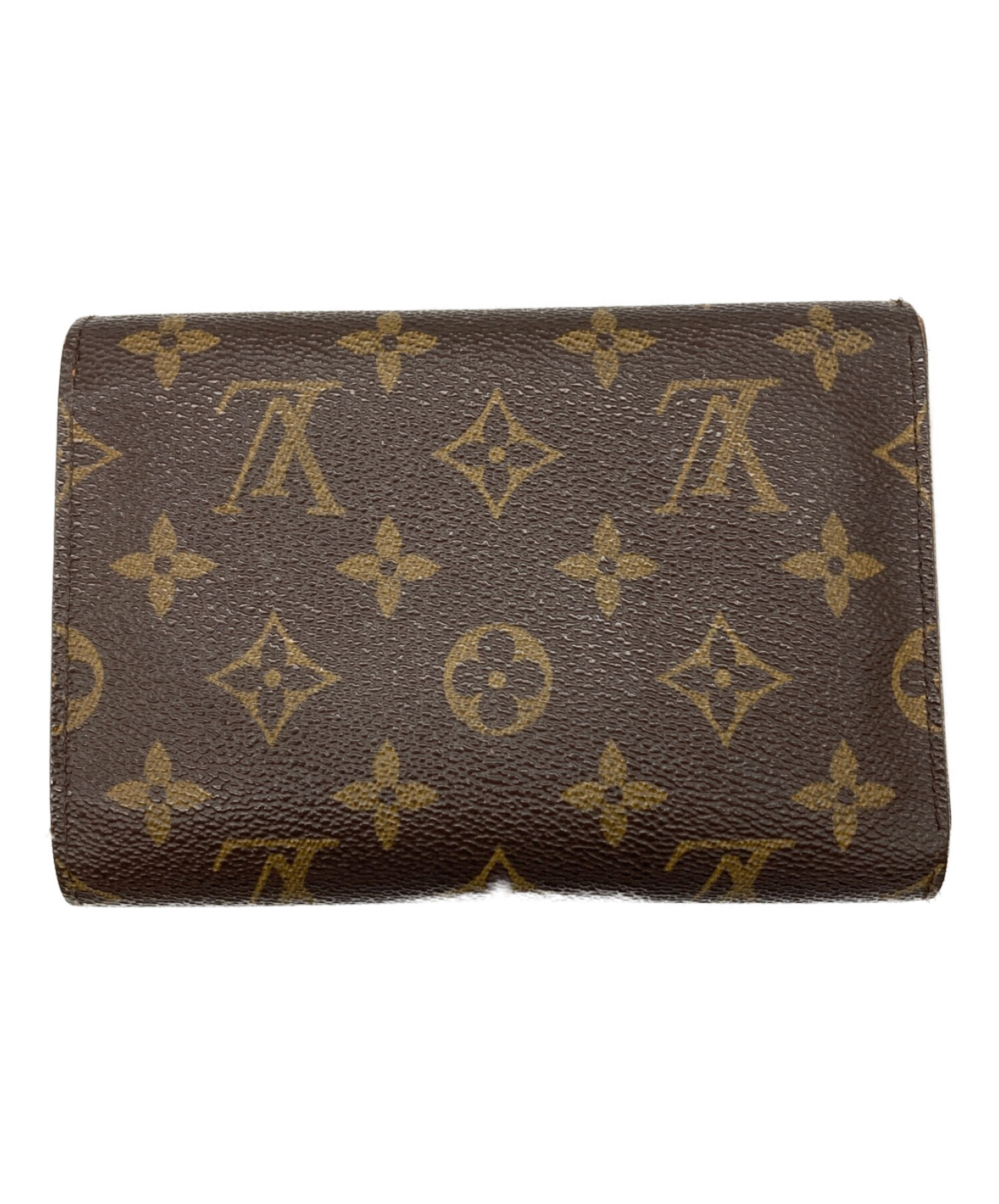 中古・古着通販】LOUIS VUITTON (ルイ ヴィトン) 3つ折り財布 ブラウン