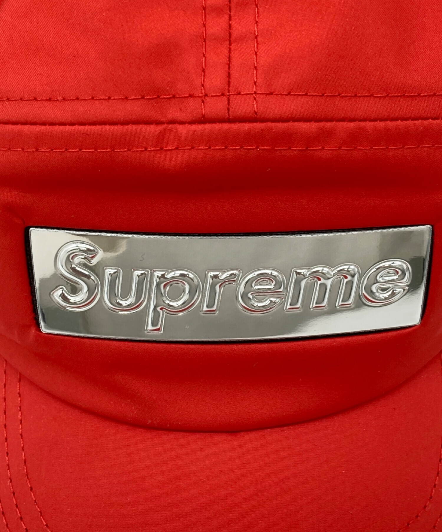 Supreme (シュプリーム) SUPREME MIRROR CAMP CAP レッド