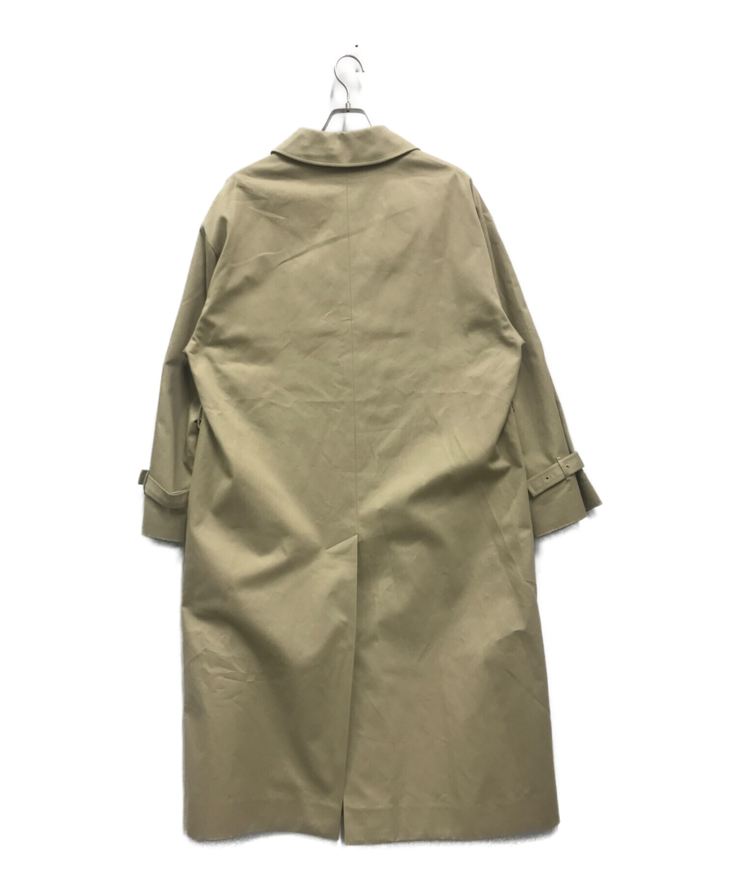 ATON (エイトン) WEST POINT OVERSIZED TRENCH COAT ベージュ サイズ:04