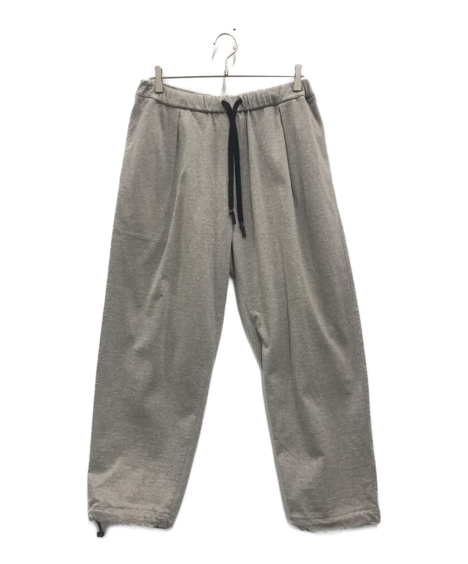 UNTRACE (アントレース) TAPERED SWEAT TRACK PANTS グレー サイズ:1