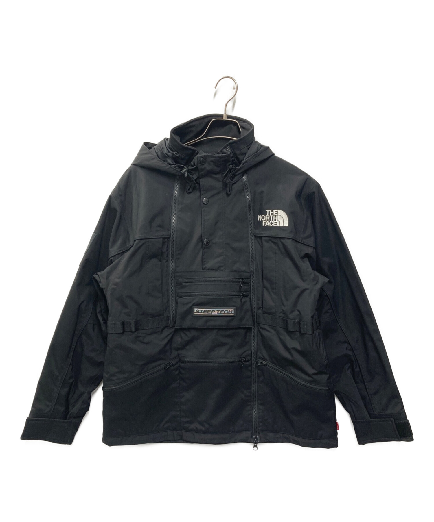 Supreme (シュプリーム) THE NORTH FACE (ザ ノース フェイス) Steep Tech Hooded Jacket ブラック  サイズ:M