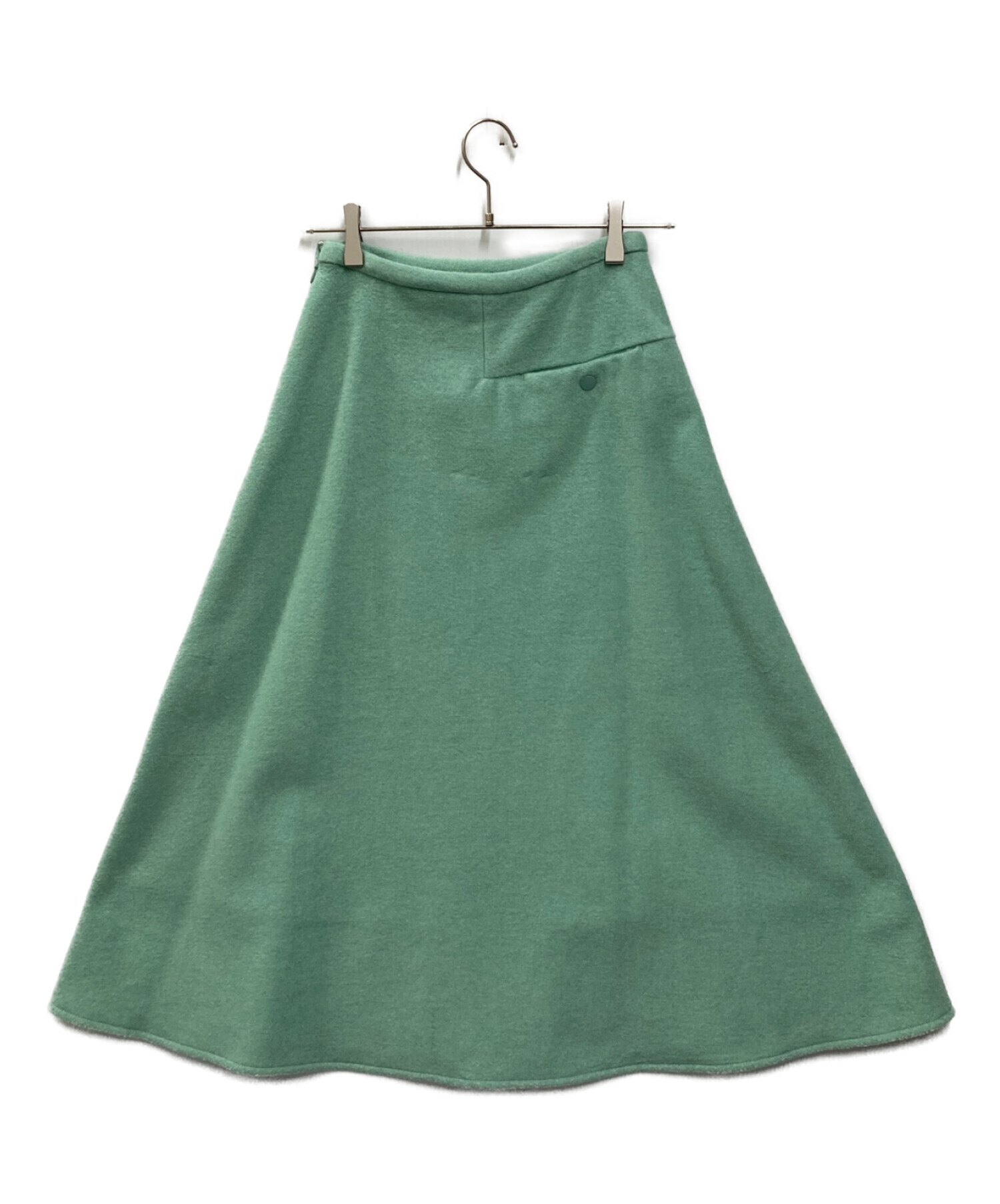 Ron Herman (ロンハーマン) Cotton Melton Flare Skirt グリーン サイズ:XS