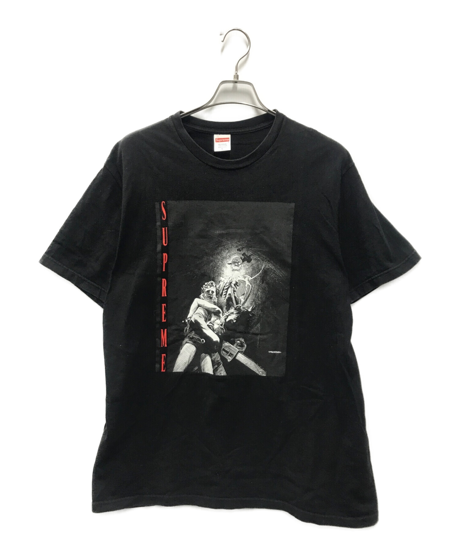 中古・古着通販】SUPREME (シュプリーム) Horror Tee ブラック サイズ ...