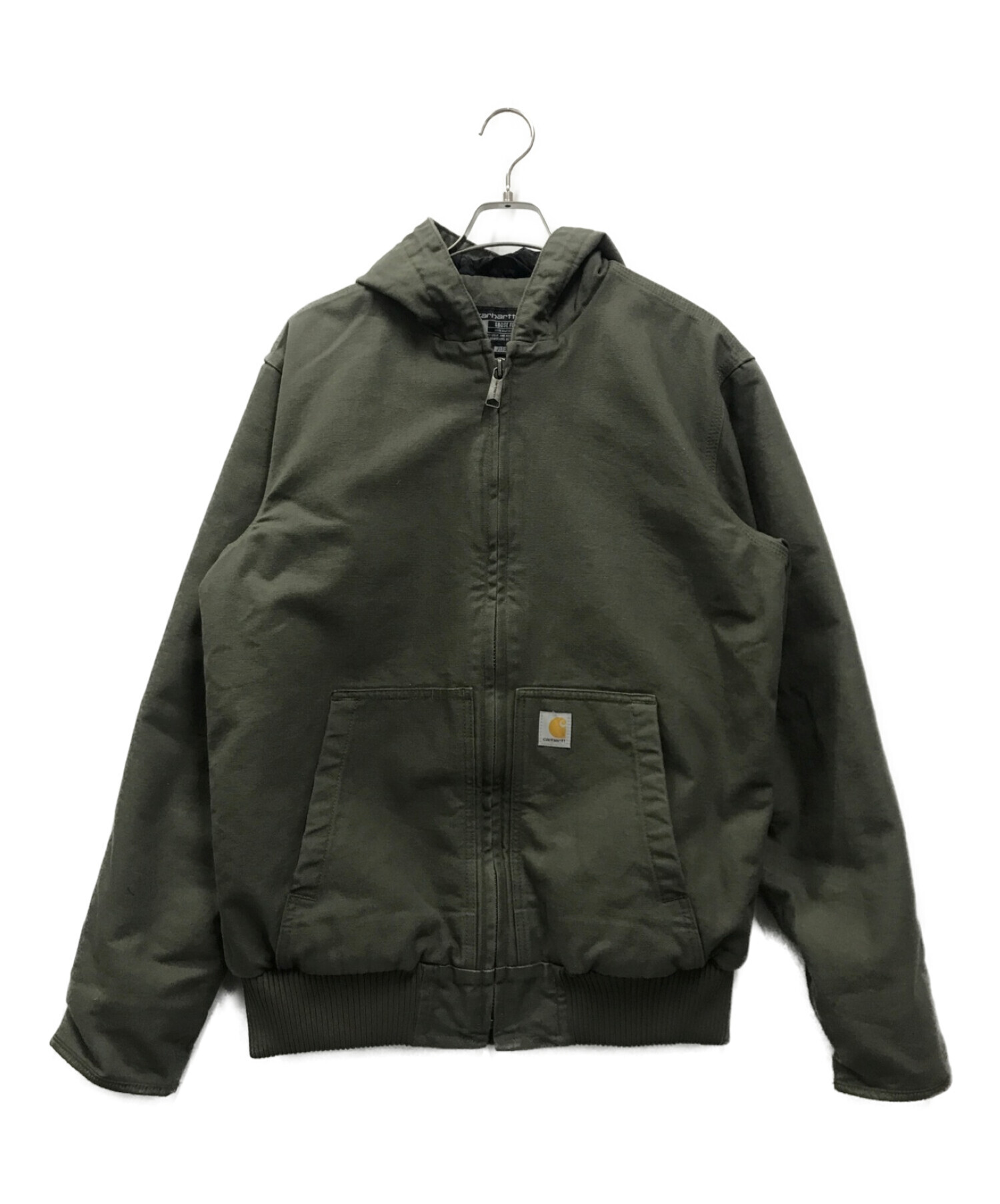 CarHartt (カーハート) WASHED DUCK ACTIVE JACKET カーキ サイズ:M