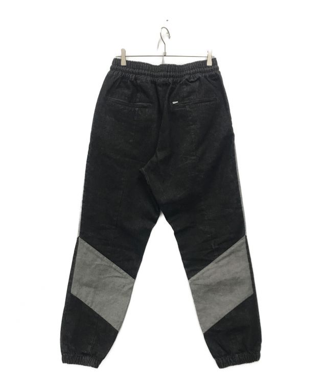 中古・古着通販】SAPEur (サプール) Denim Track Pants ブラック×グレー サイズ:XL｜ブランド・古着通販  トレファク公式【TREFAC FASHION】スマホサイト