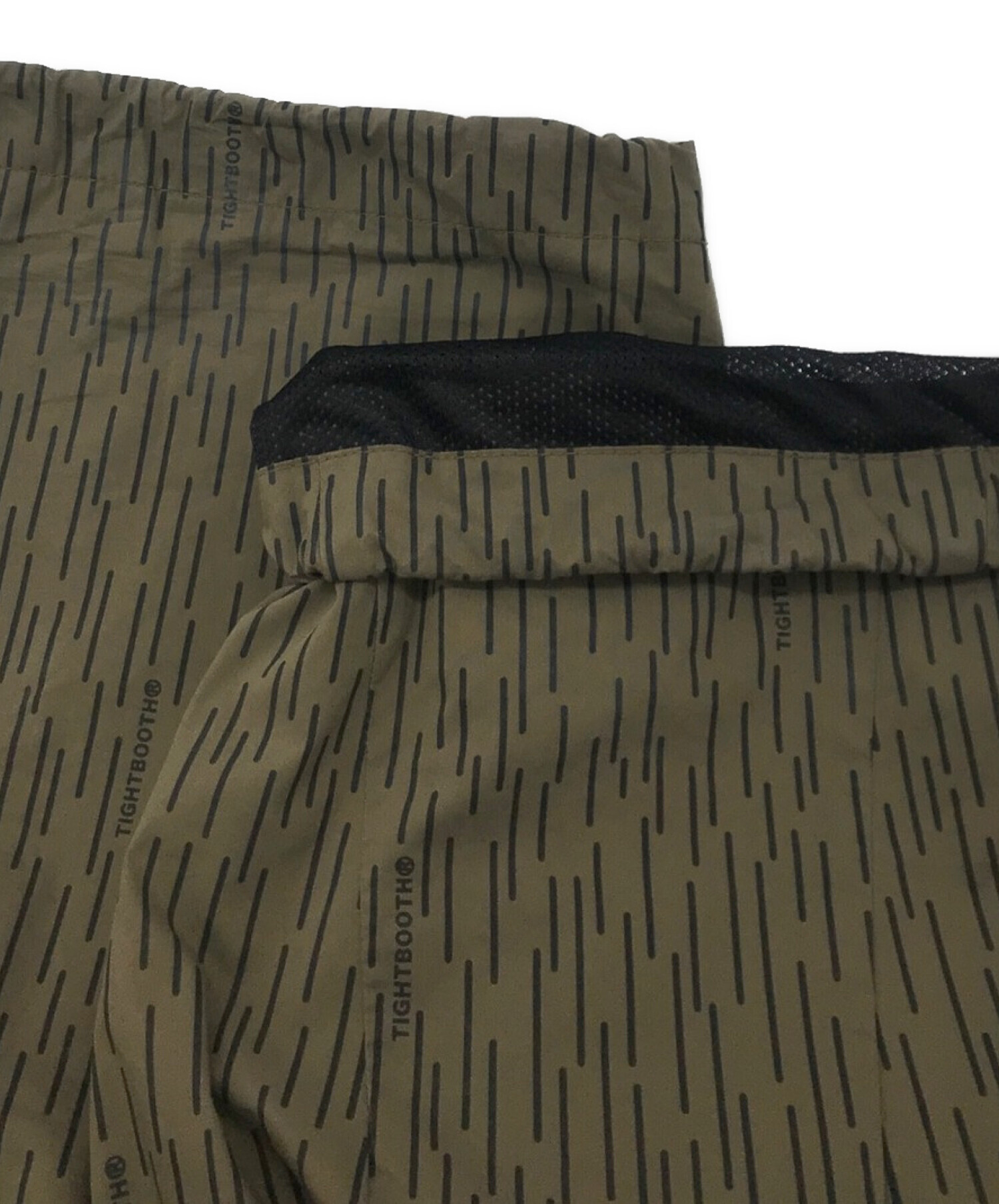 TIGHTBOOTH PRODUCTION (タイトブースプロダクション) RAIN CAMO BAGGY PANTS カーキ サイズ:XL