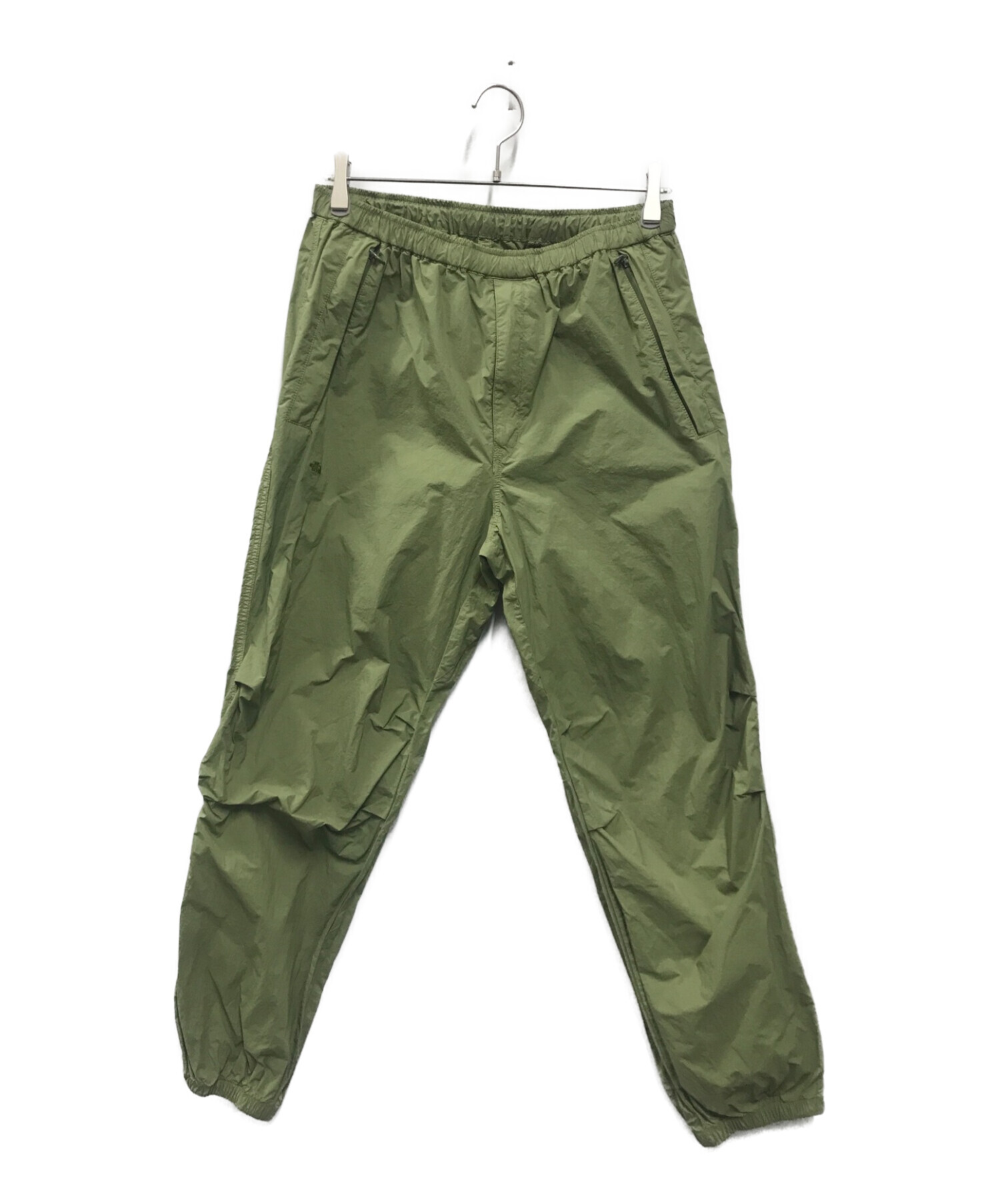 THE NORTHFACE PURPLELABEL (ザ・ノースフェイス パープルレーベル) Garment Dye Mountain Wind  Pants オリーブ サイズ:W32