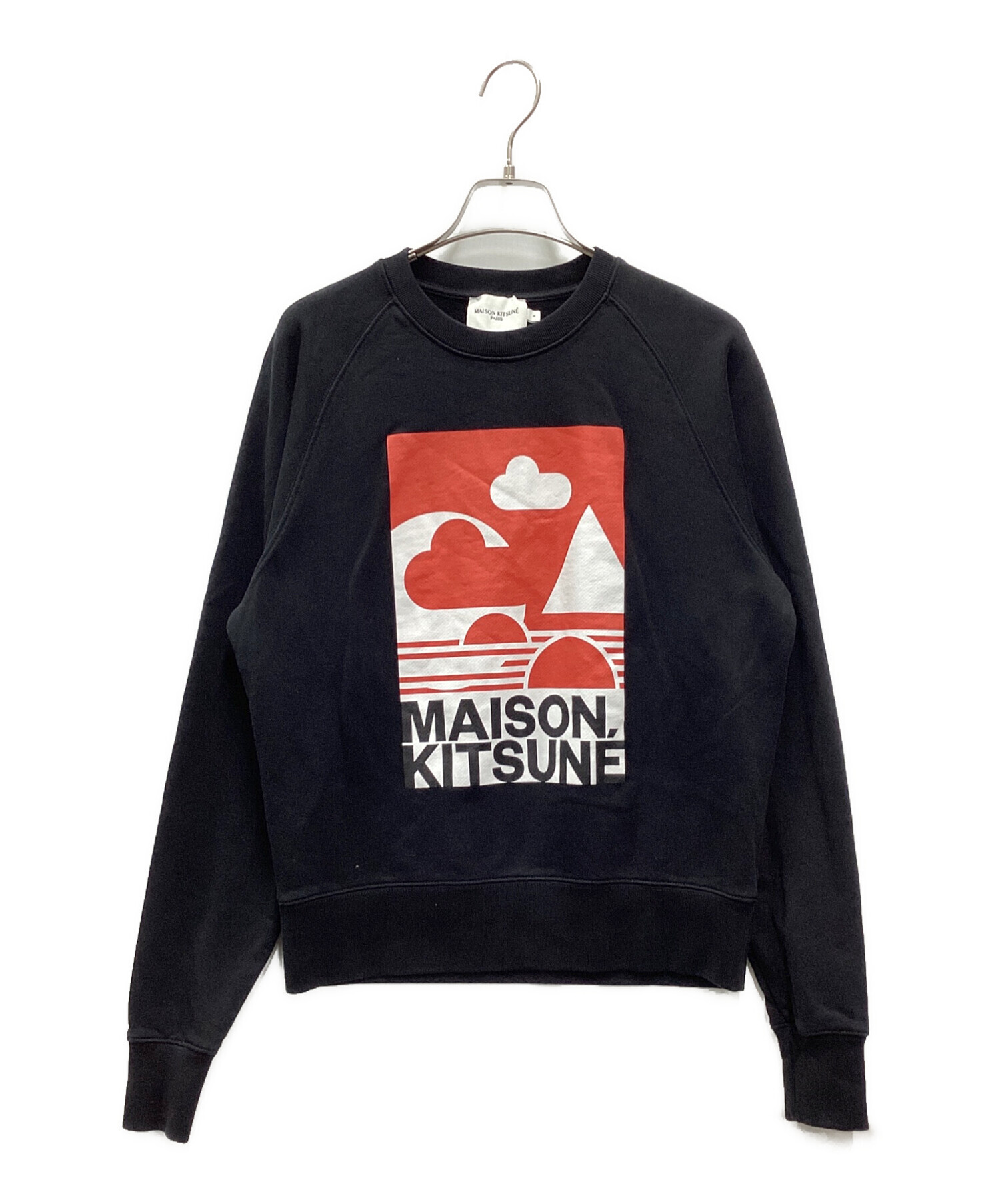 中古・古着通販】MAISON KITSUNE (メゾンキツネ) アンソニー・バーリルスウェット ブラック サイズ:S｜ブランド・古着通販  トレファク公式【TREFAC FASHION】スマホサイト