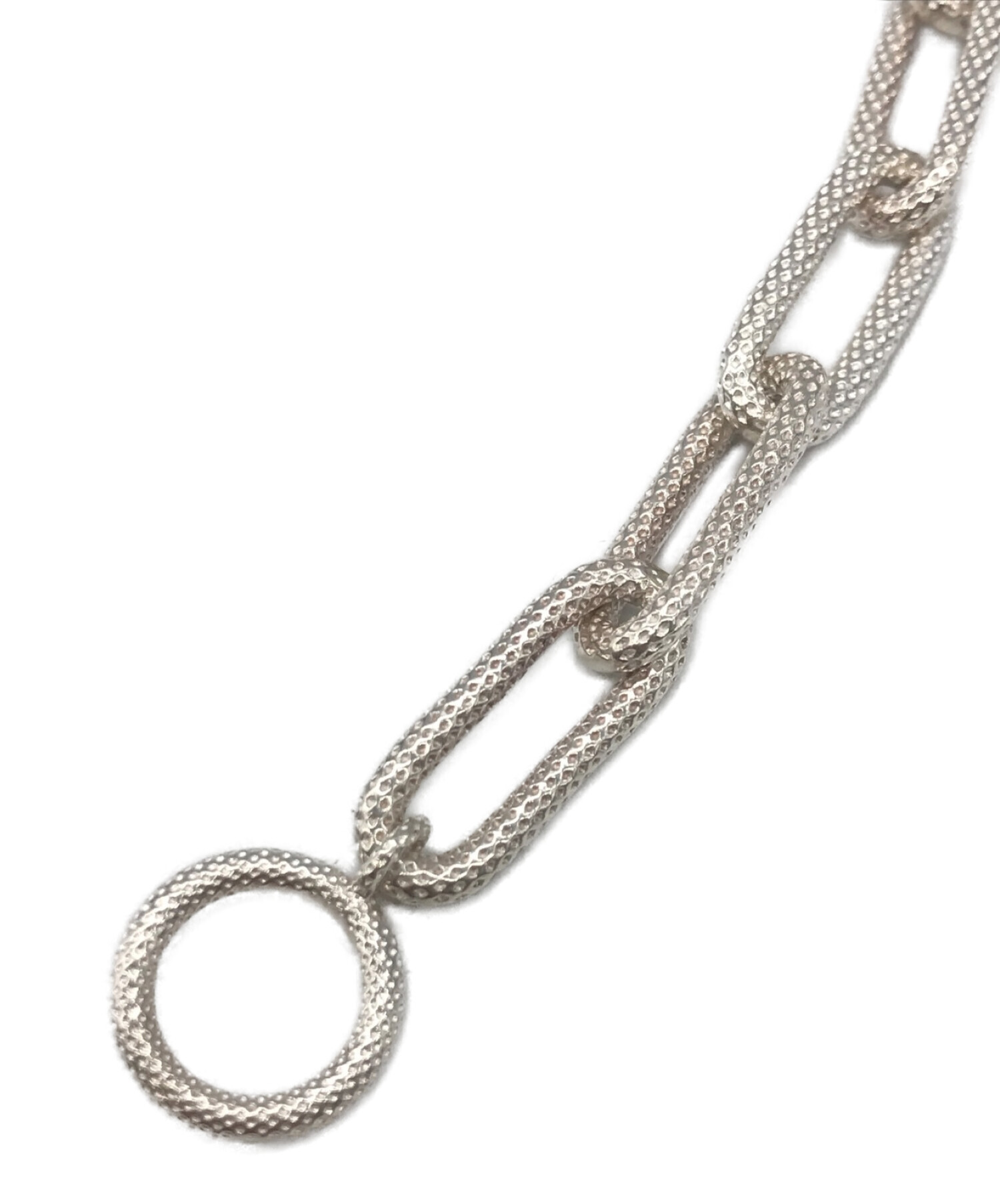 R.ALAGAN (ララガン) HEAVY CHAIN BRACELET シルバー サイズ:SMサイズ