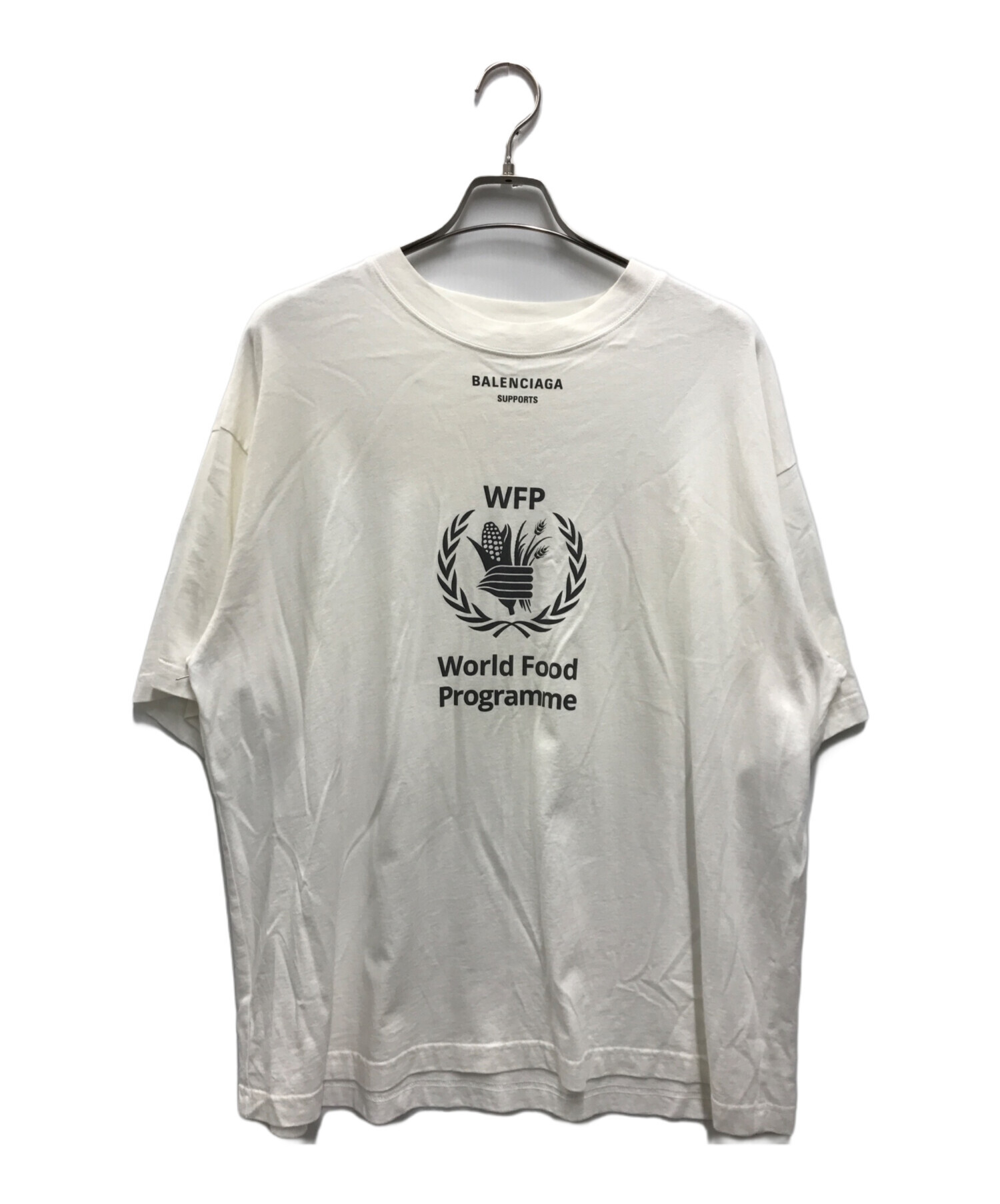 中古・古着通販】BALENCIAGA (バレンシアガ) WFP Tシャツ ホワイト サイズ:L｜ブランド・古着通販 トレファク公式【TREFAC  FASHION】スマホサイト