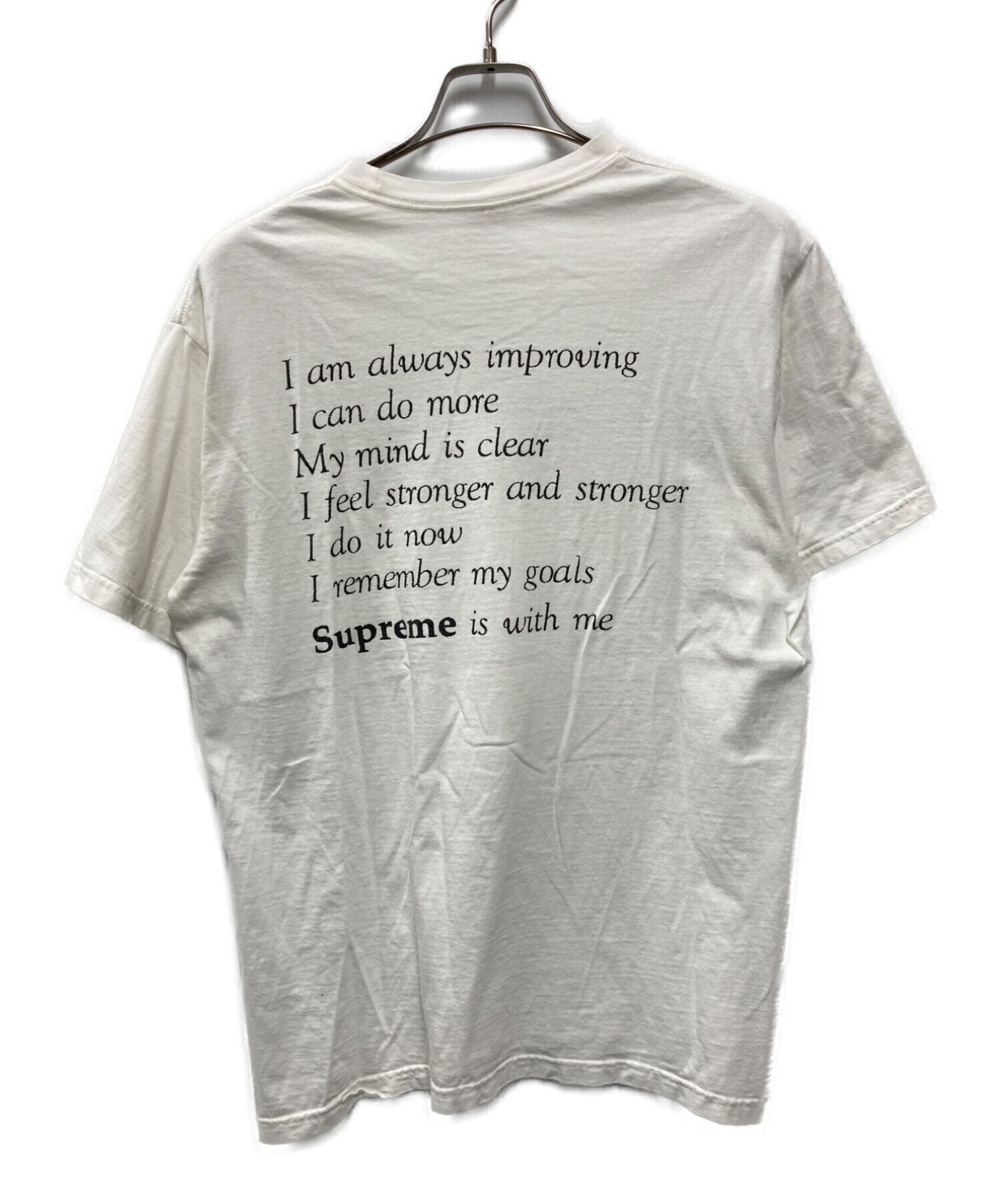 Supreme Stay Positive Tee ホワイト シュプリーム - naturconcept.fr