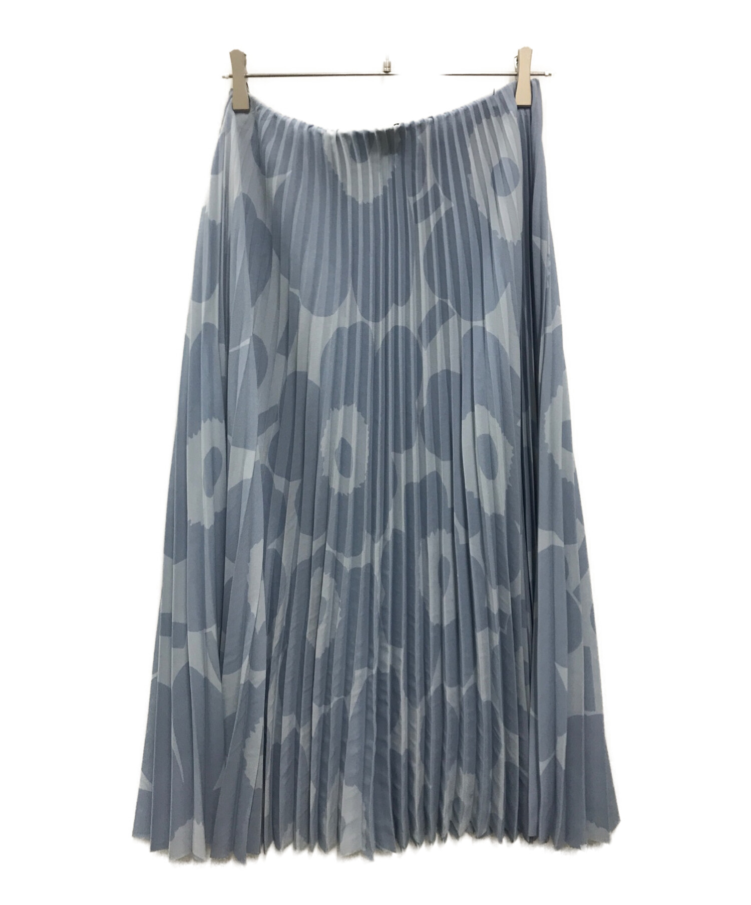 marimekko (マリメッコ) ウニッコプリーツスカート ブルー サイズ:M