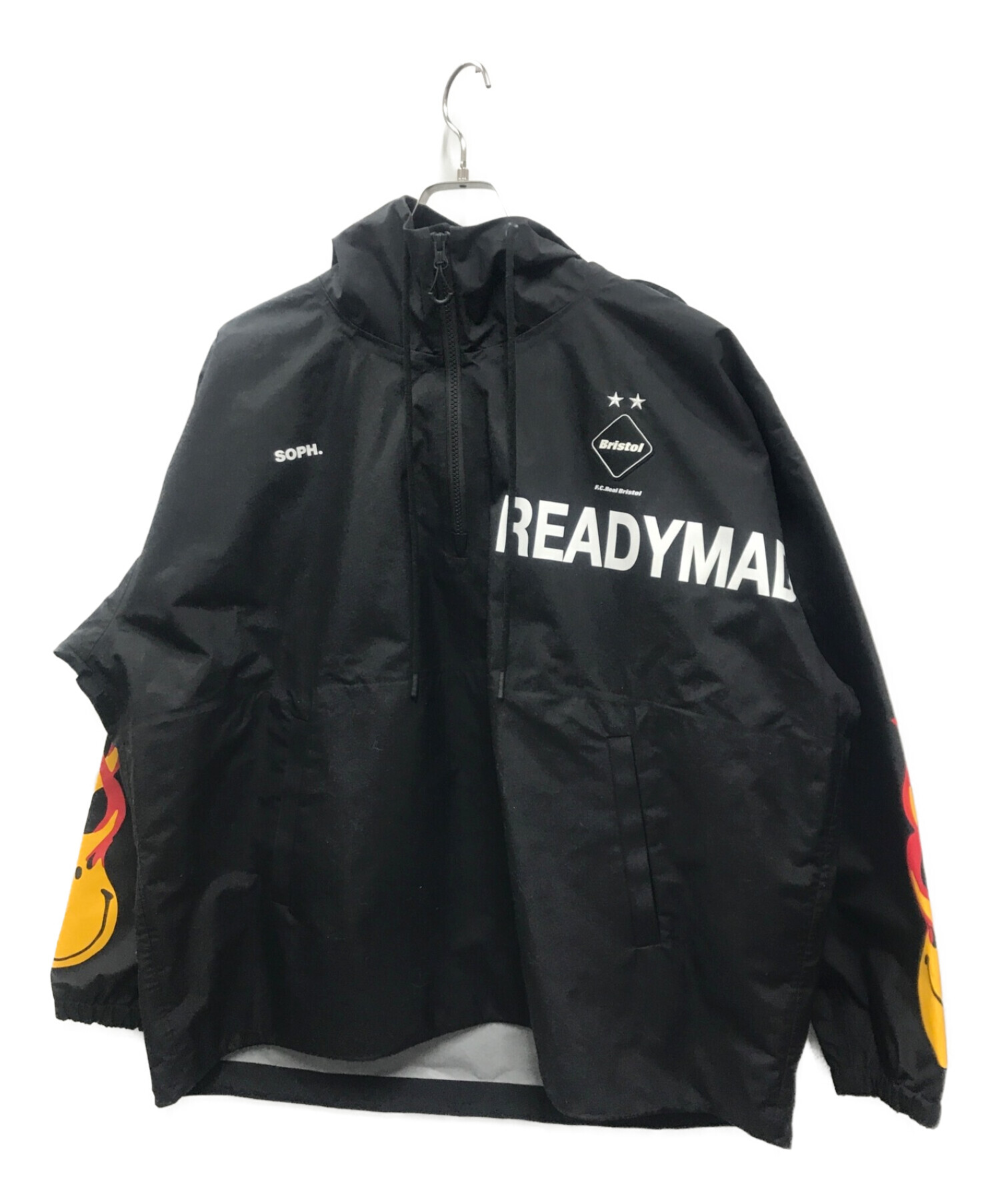 F.C.R.B × ready made 3L HALF ZIP ANORAKナイロンジャケット ...