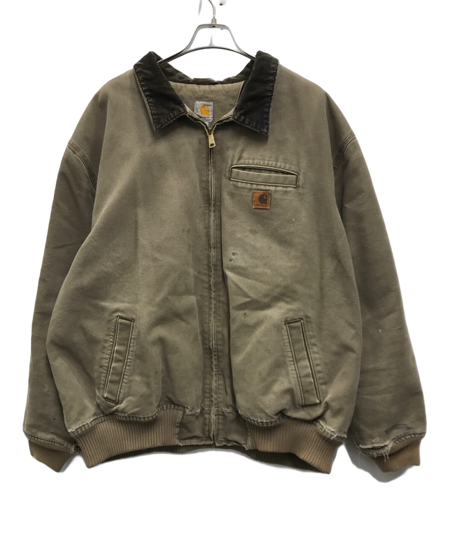 中古・古着通販】CarHartt (カーハート) ダック地ボンバージャケット ブラウン サイズ:3XL｜ブランド・古着通販  トレファク公式【TREFAC FASHION】スマホサイト