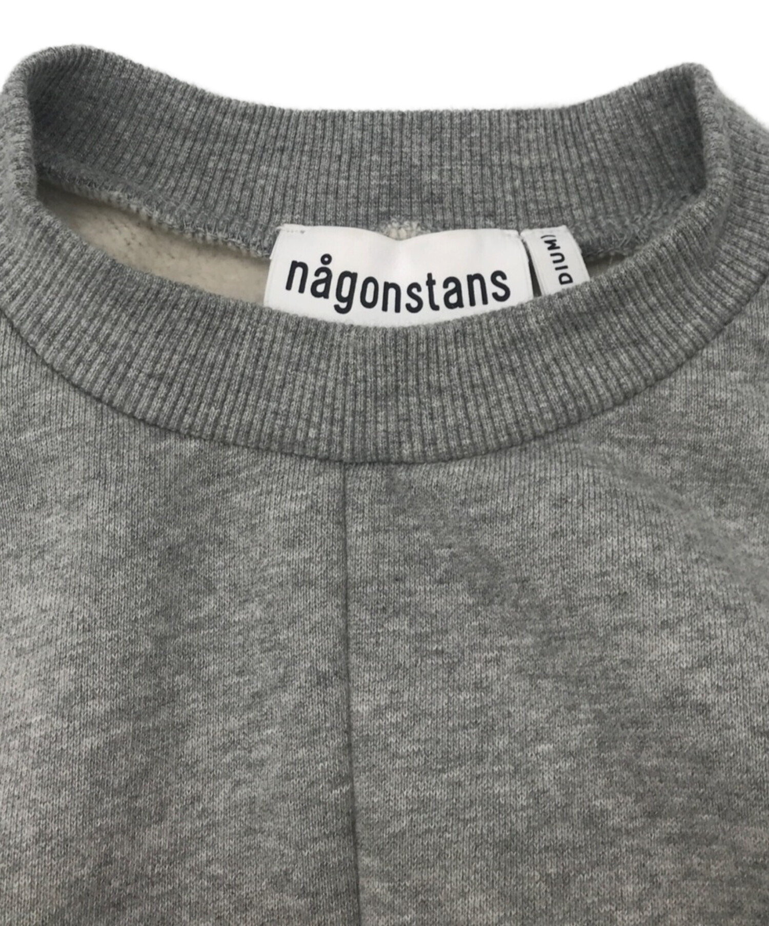 nagonstans (ナゴンスタンス) front vents pullover グレー サイズ:M