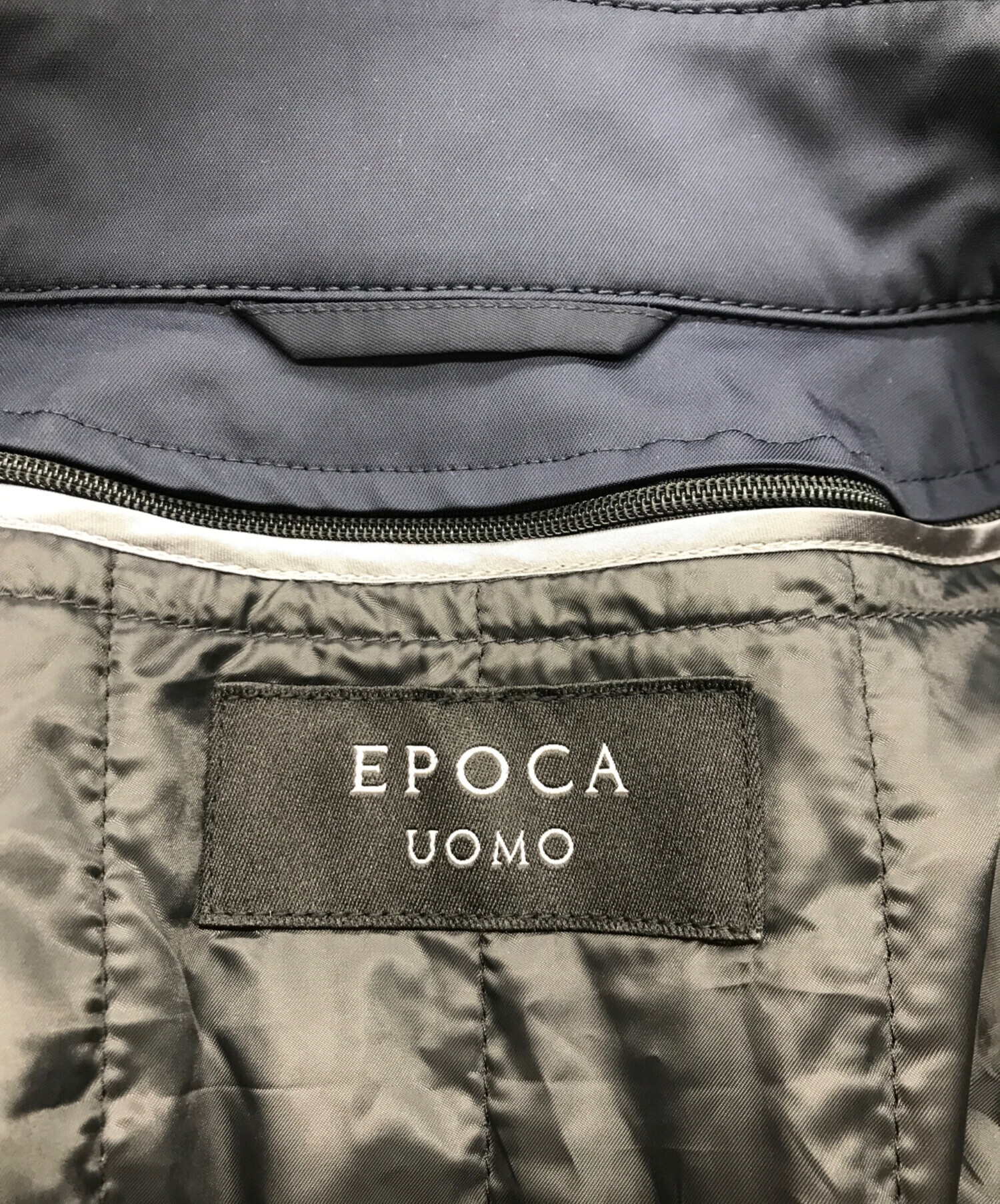 EPOCA UOMO (エポカ ウォモ) ライナー付コート ネイビー サイズ:46