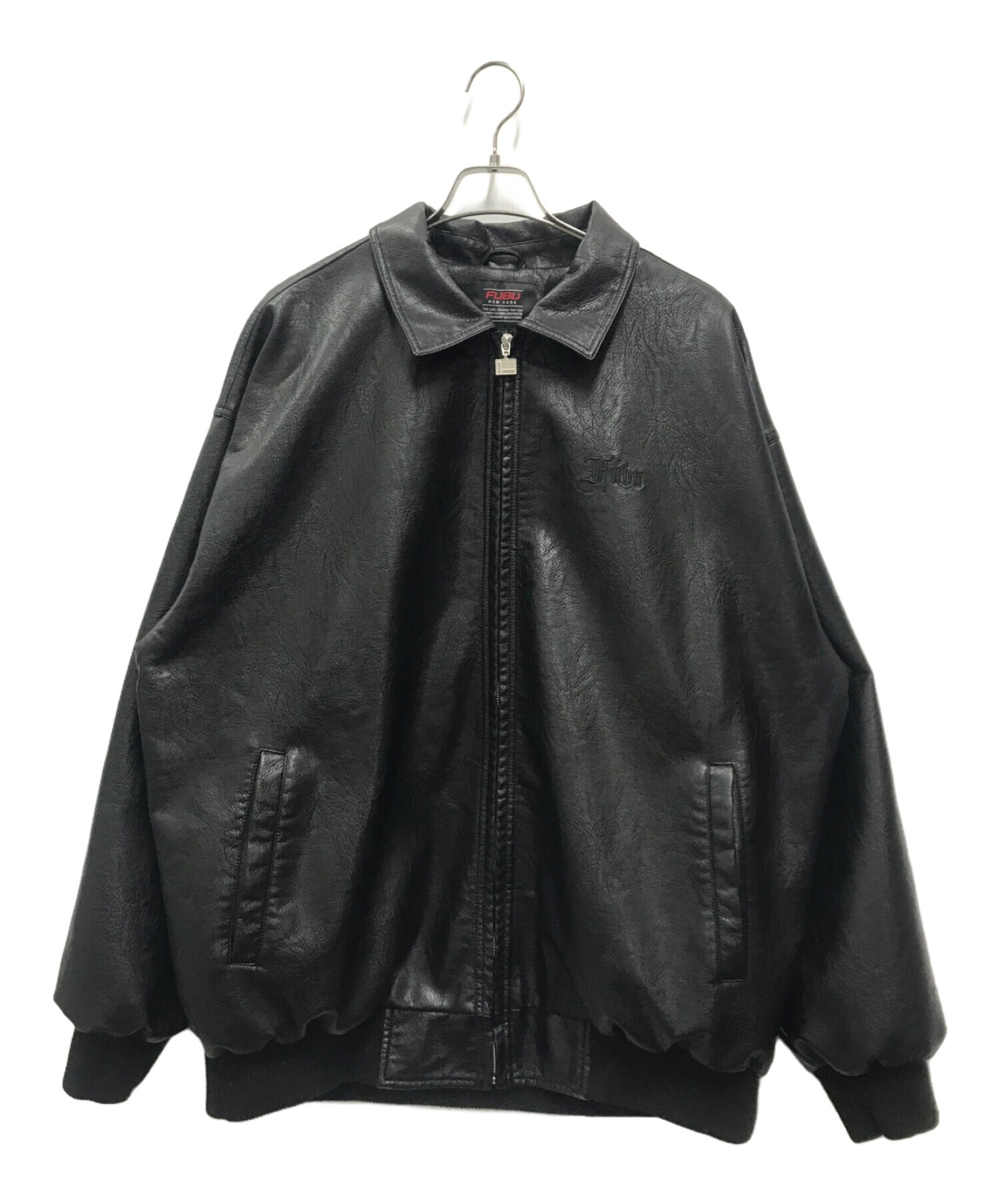 中古・古着通販】FUBU (フブ) BOMBER JACKET ブラック サイズ:XL ...