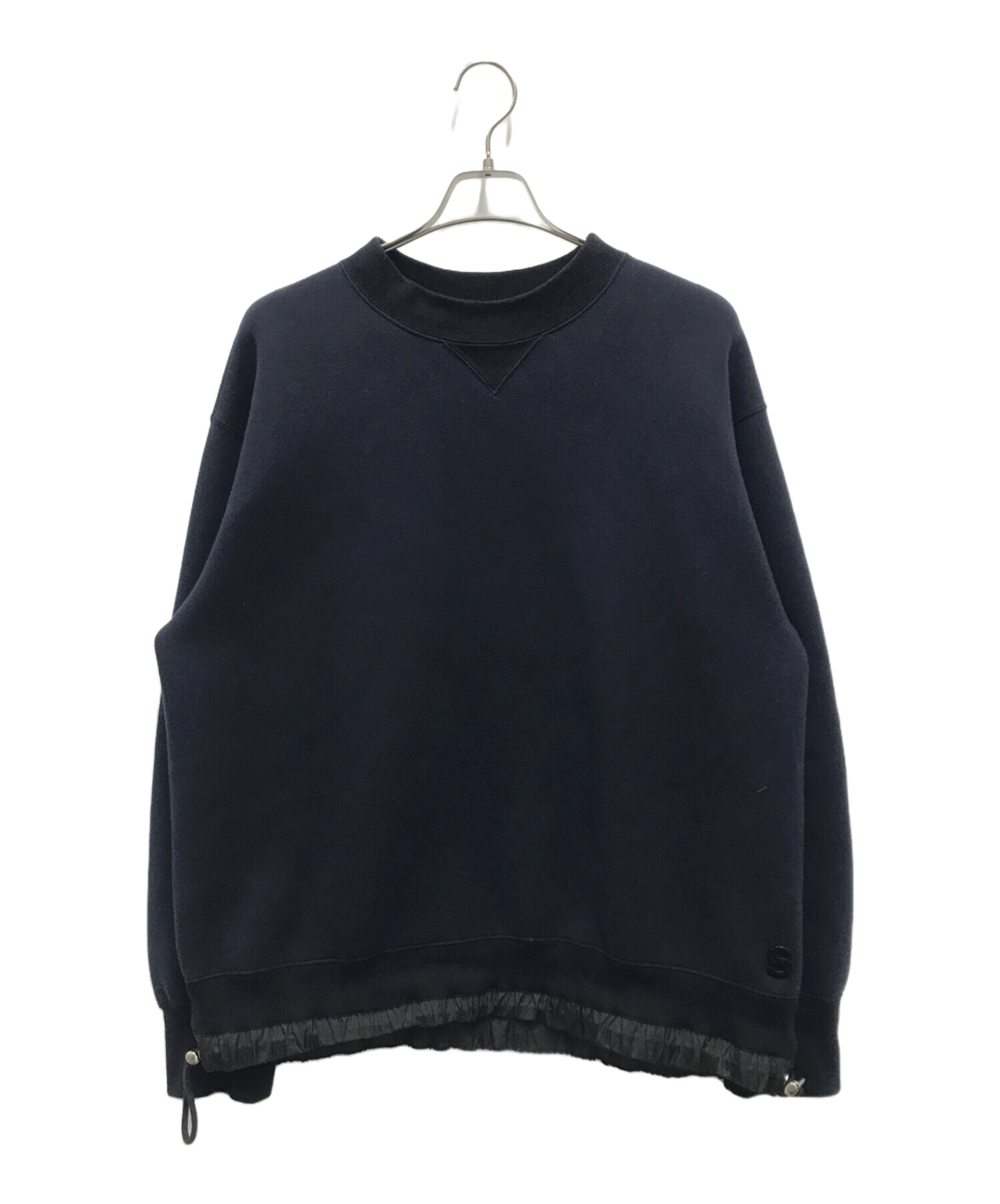 中古・古着通販】sacai (サカイ) s Sponge Sweat Pullover ネイビー ...