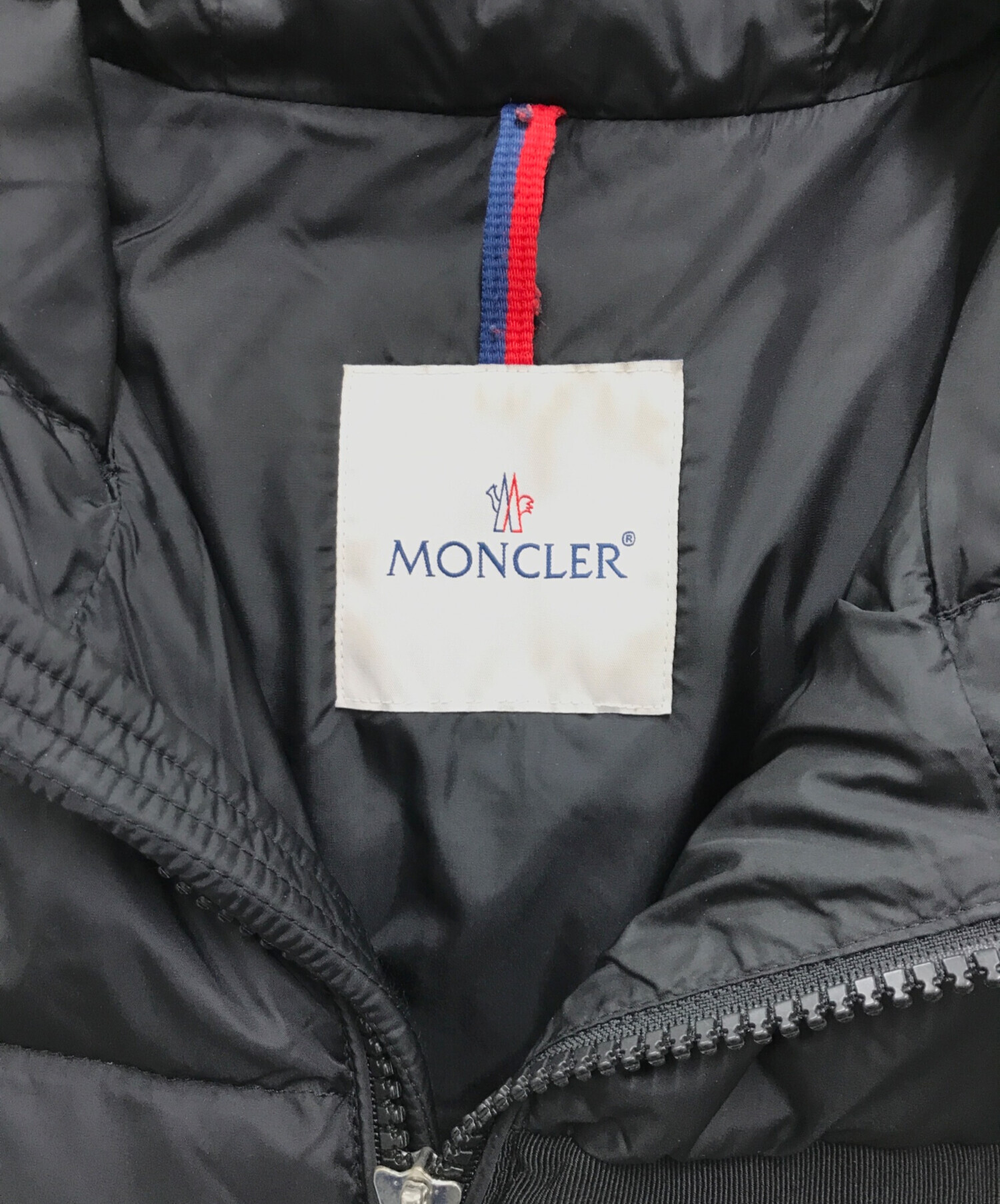 中古・古着通販】MONCLER (モンクレール) AITON(エイトン) ダウンジャケット ブラック サイズ:5｜ブランド・古着通販  トレファク公式【TREFAC FASHION】スマホサイト