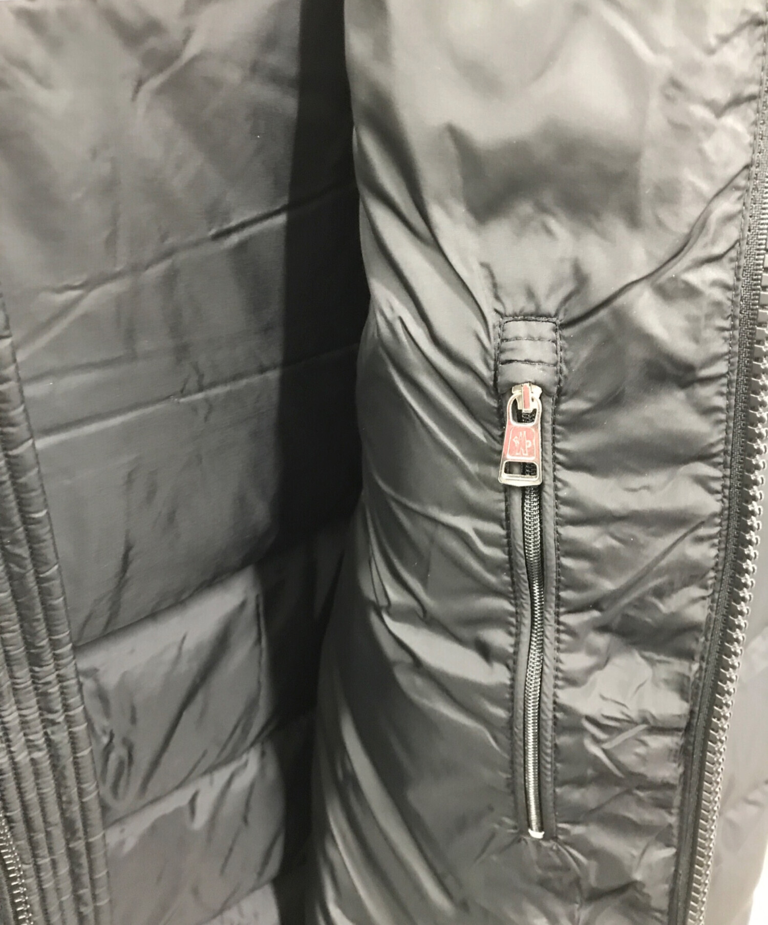 中古・古着通販】MONCLER (モンクレール) AITON(エイトン) ダウンジャケット ブラック サイズ:5｜ブランド・古着通販  トレファク公式【TREFAC FASHION】スマホサイト