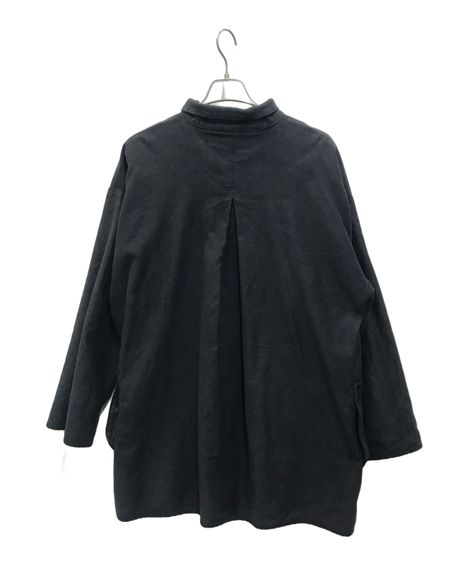 Porter Classic (ポータークラシック) MOLESKIN SHIRT JACKET ブラック サイズ:3