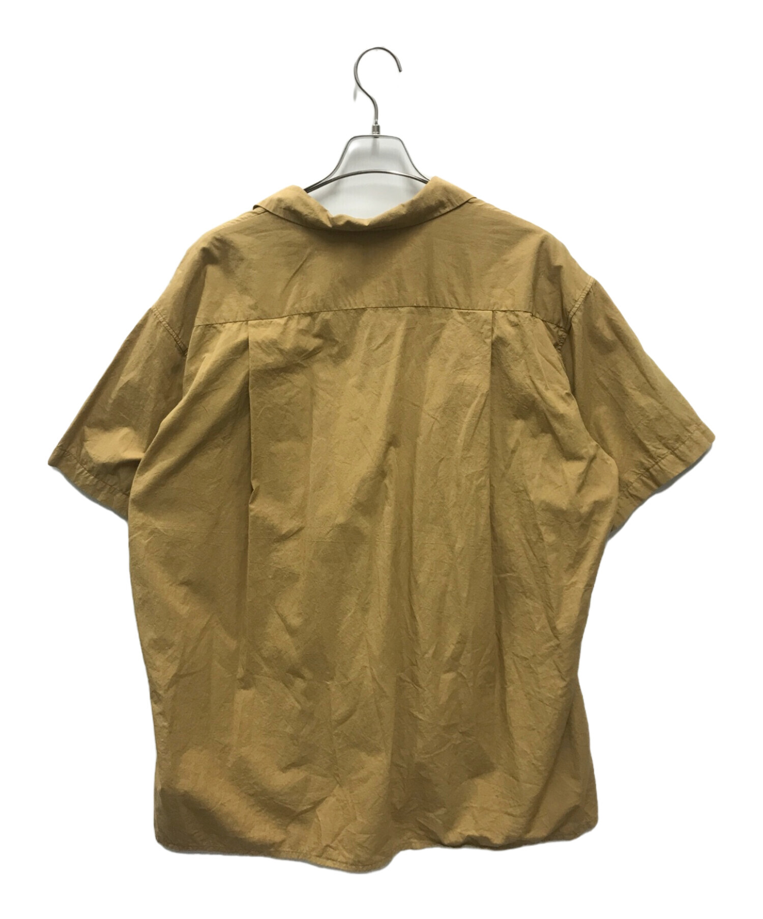 中古・古着通販】WEWILL (ウィーウィル) OPEN COLLAR FATIGUE SHIRT ベージュ サイズ:記載なし｜ブランド・古着通販  トレファク公式【TREFAC FASHION】スマホサイト