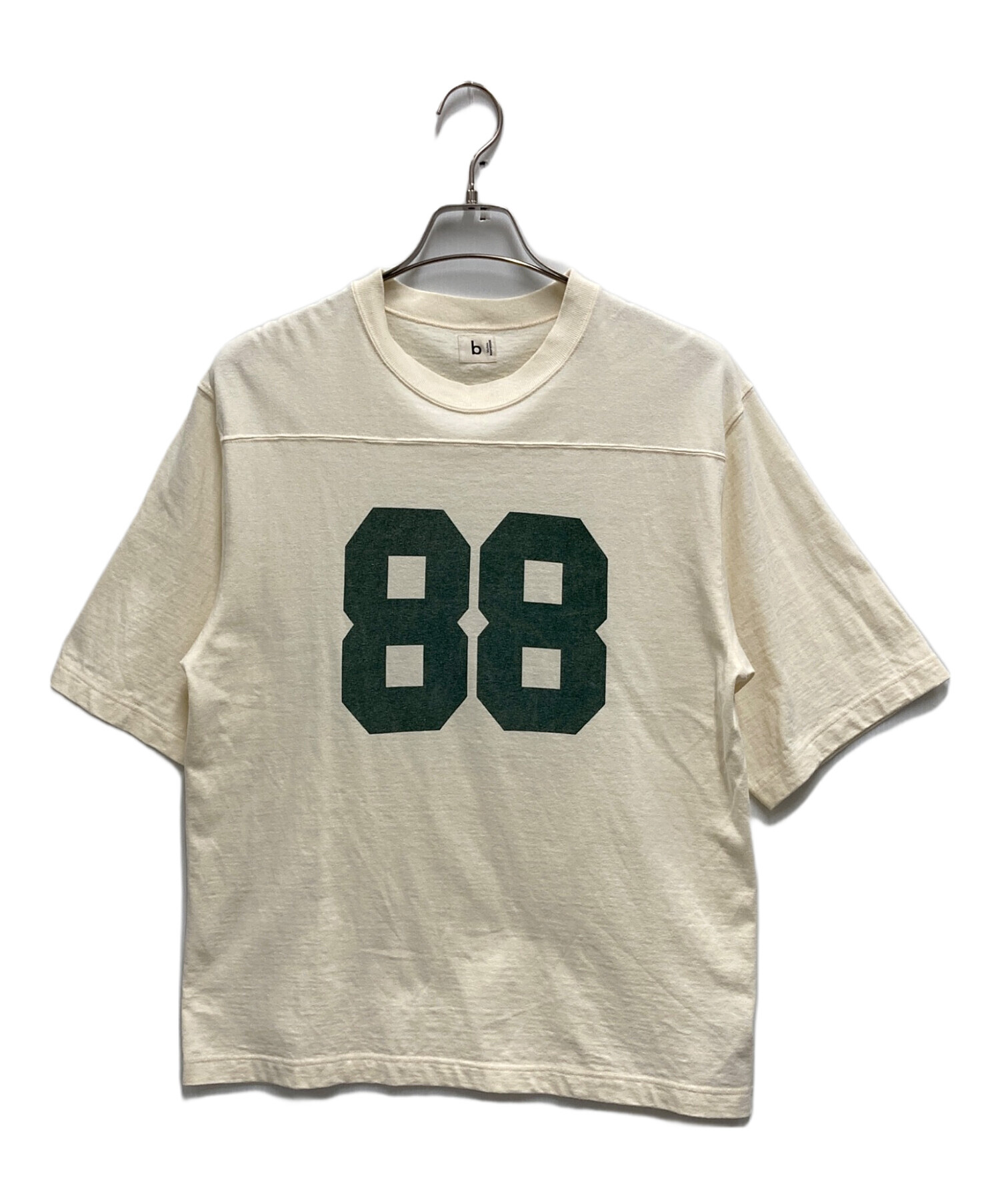 中古・古着通販】blurhms ROOTSTOCK JOURNAL STANDARD (ジャーナルスタンダード) Cotton Rayon 88 12  Print Football Tee JS フットボールTシャツ ベージュ サイズ:S｜ブランド・古着通販 トレファク公式【TREFAC  FASHION】スマホサイト